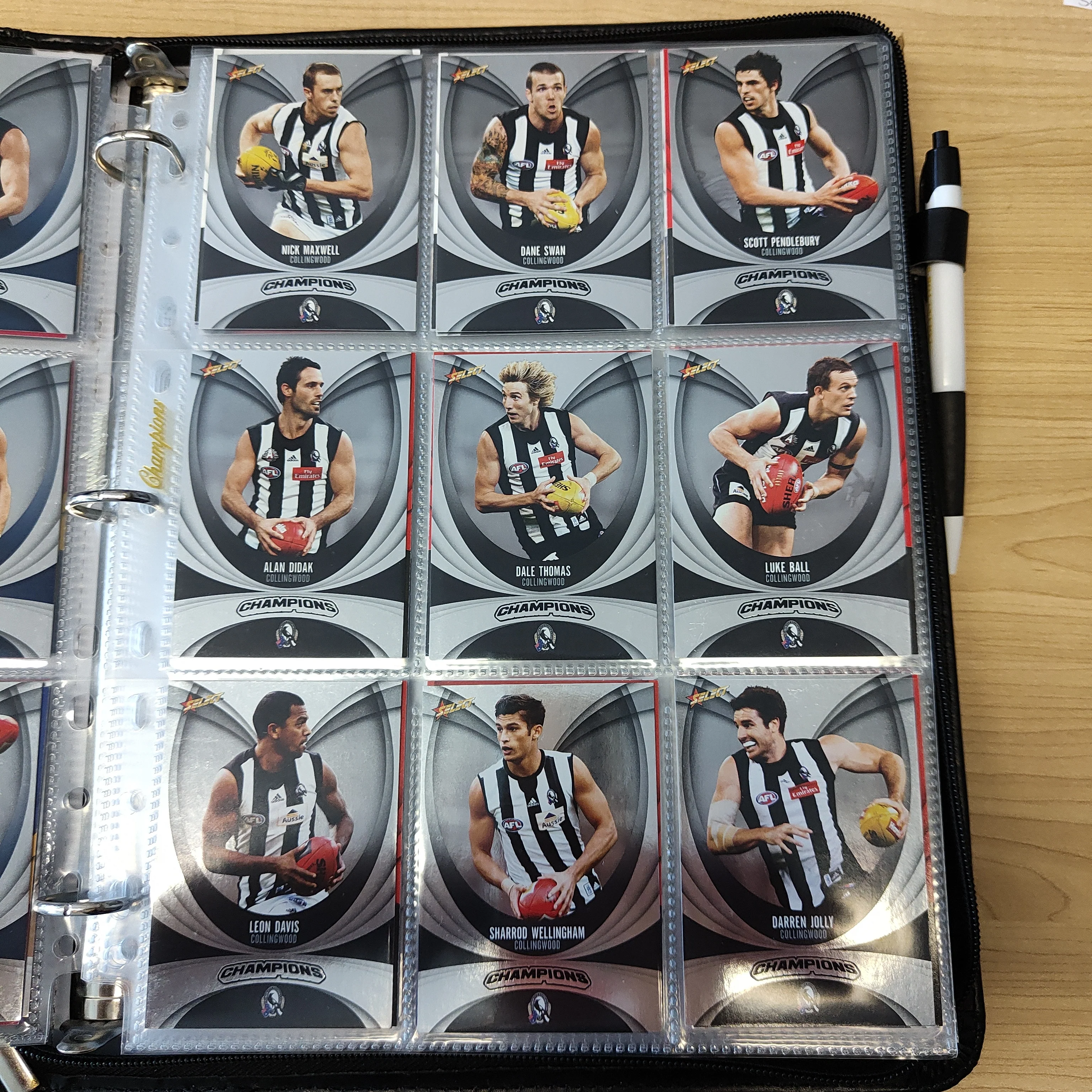 2011 Select Champions Complete Silver Parallel Set of 190 Cards - Image 3