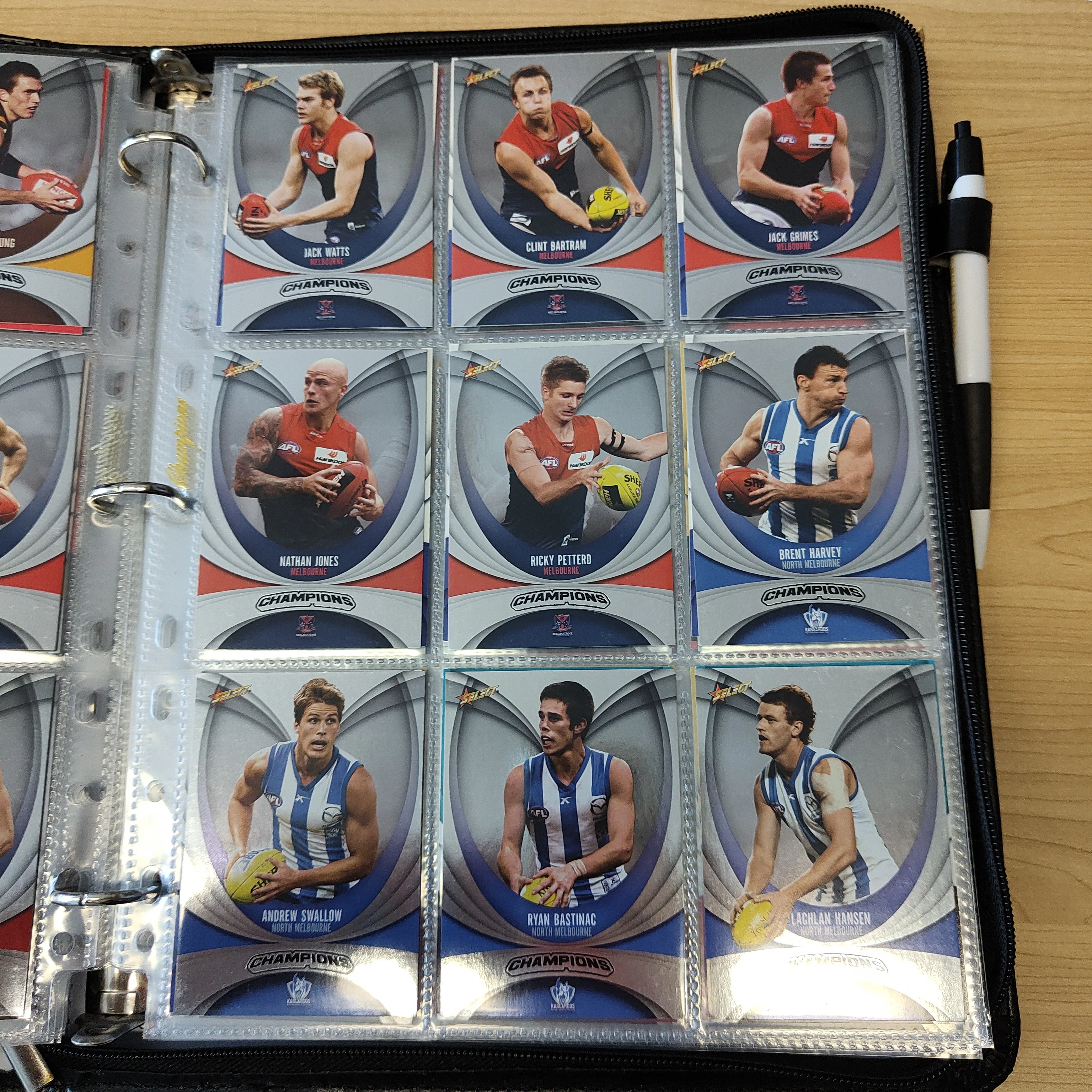 2011 Select Champions Complete Silver Parallel Set of 190 Cards - Image 7