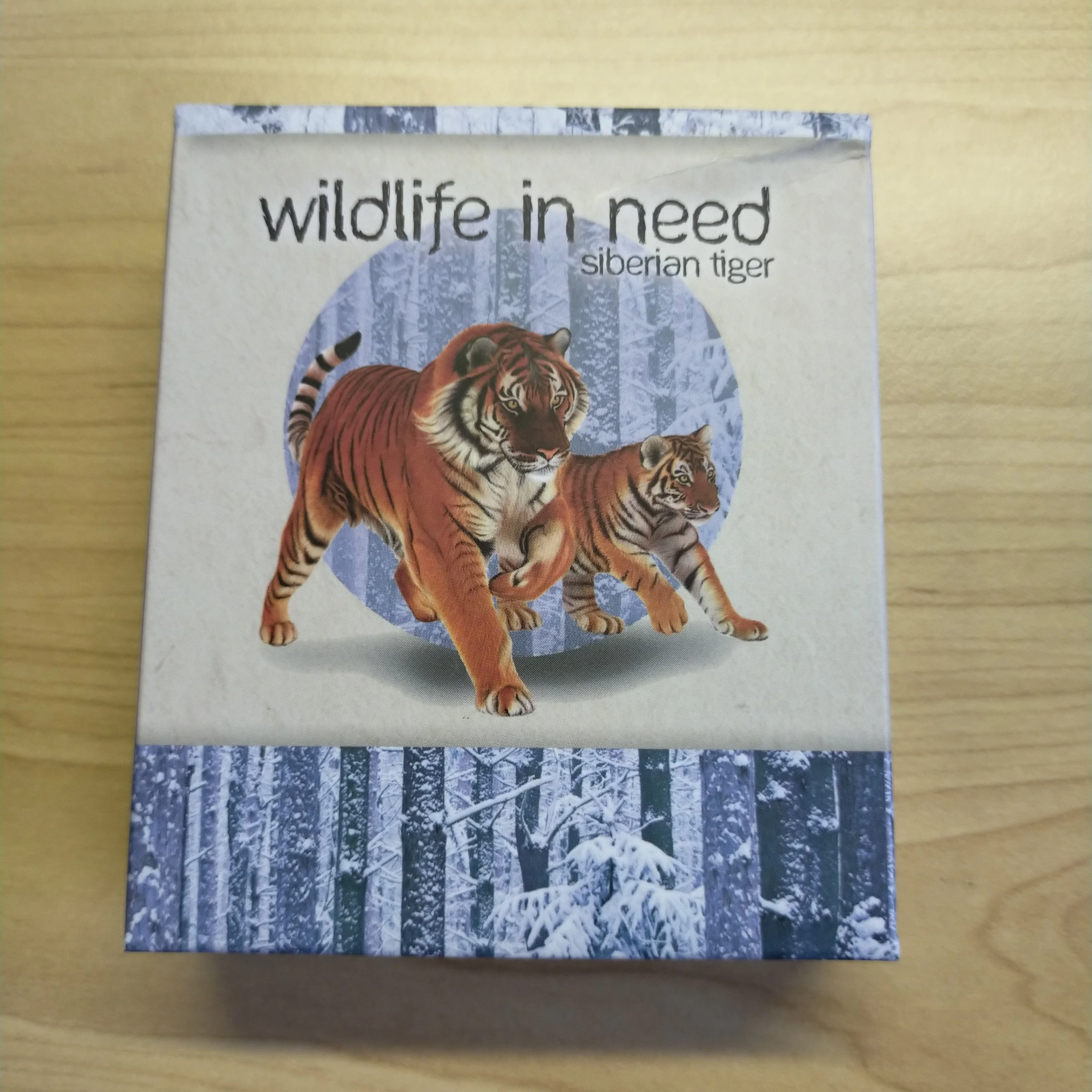 Australia 2012 Perth Mint $1 Wildlife In Need Siberian Tiger 1oz .999 Proof Silver Coin - Image 5