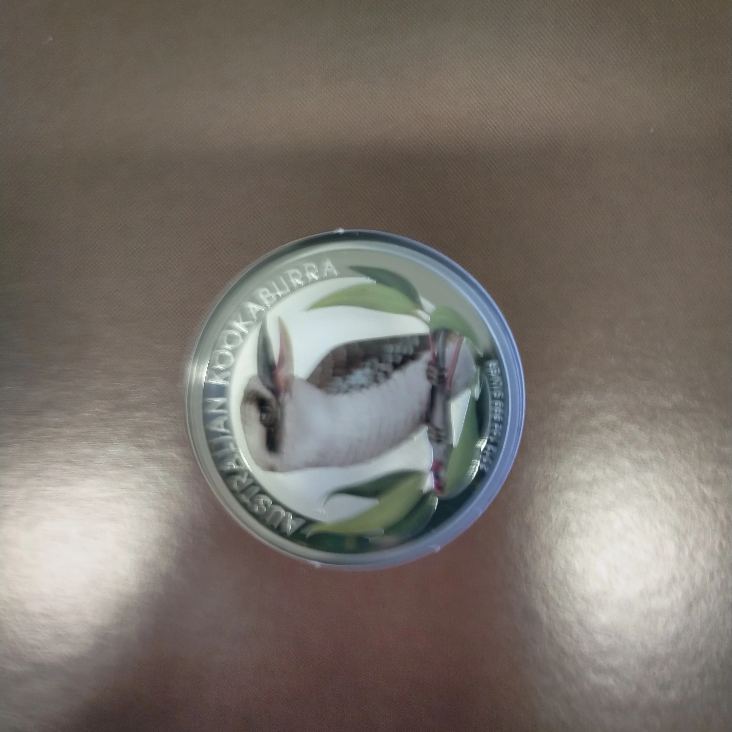 Australia 2012 Perth Mint Beijing International Coin Exposition Kookaburra $1 Silver Coin - Image 3