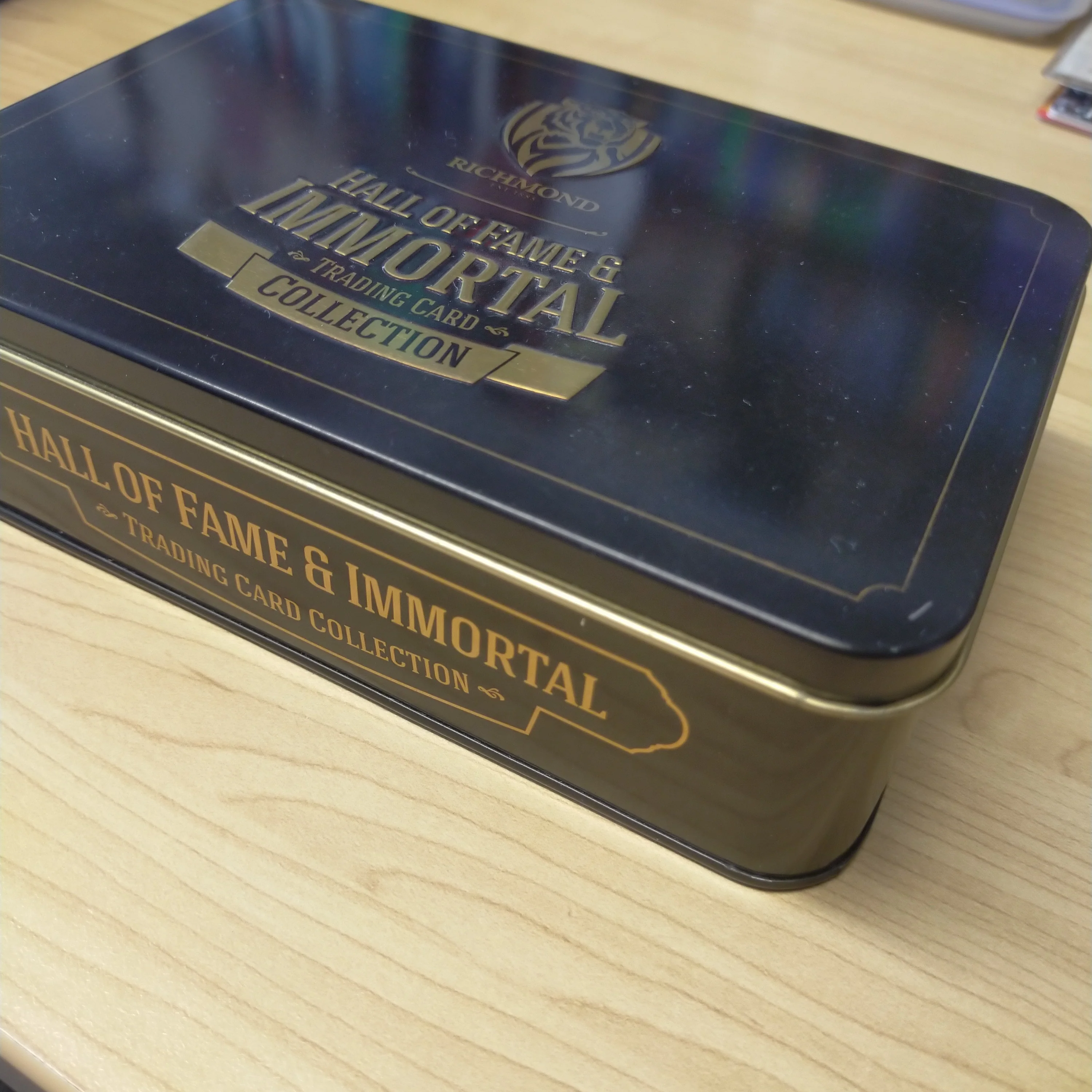 2013 Select Richmond Hall of Fame & Immortal Trading Card Collection in Tin With Two Signature Cards - Image 2