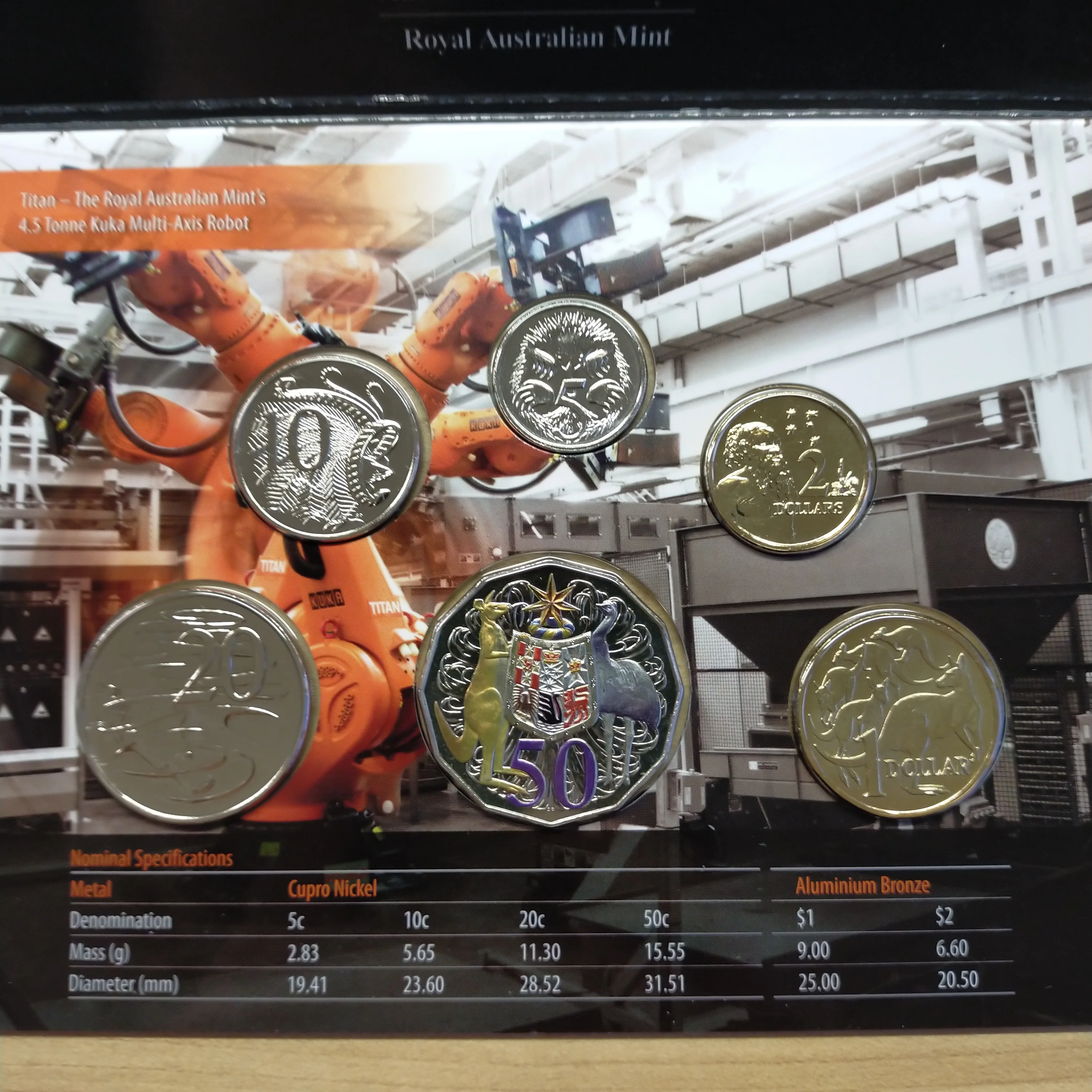 Australia 2012 Royal Australian Mint World Money Fair Berlin Exclusive Release Uncirculated Year Coin Set - Image 5