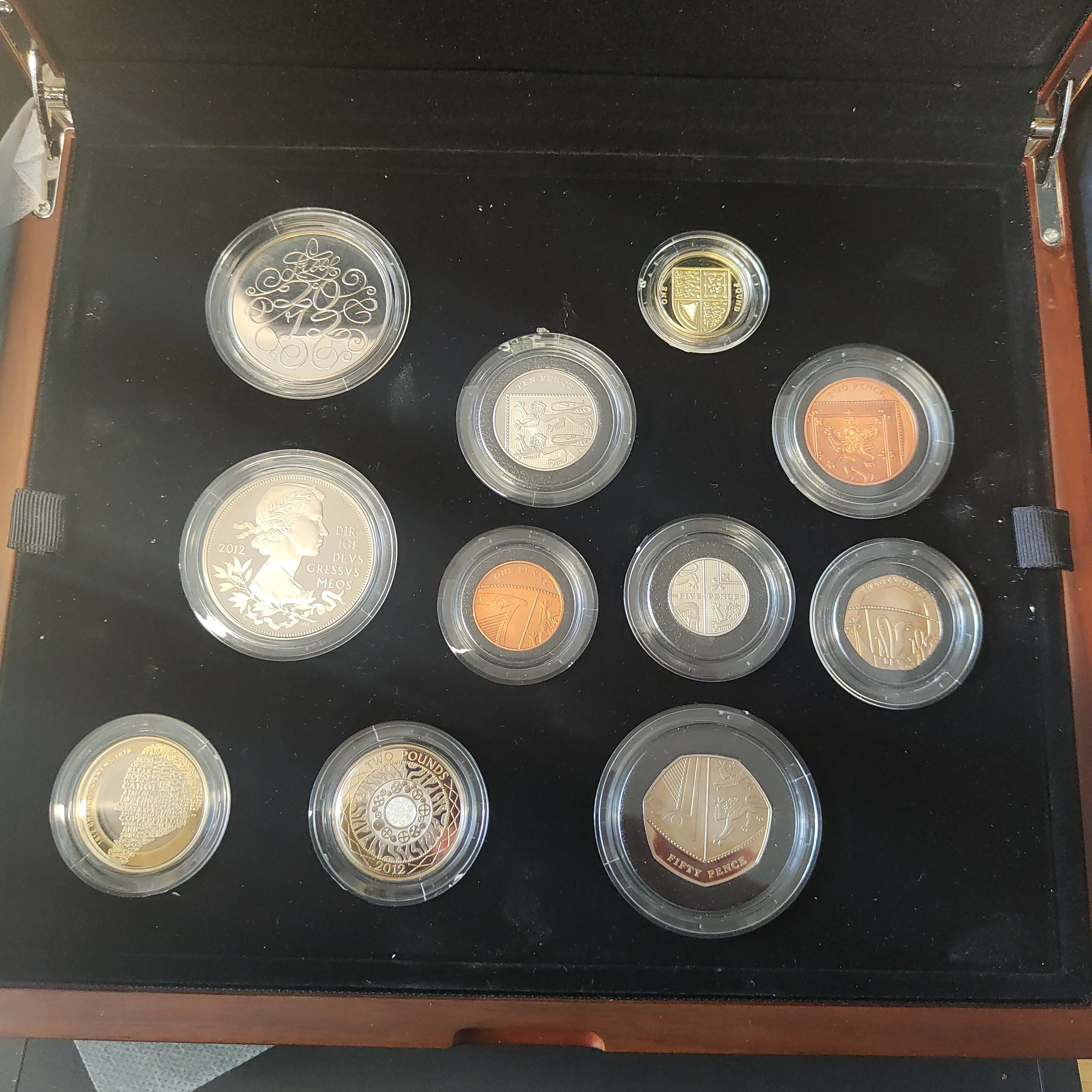 Great Britain GB United Kingdom 2012 Royal Mint Premium Proof Set. Tiny mintage of 3500 - Image 2