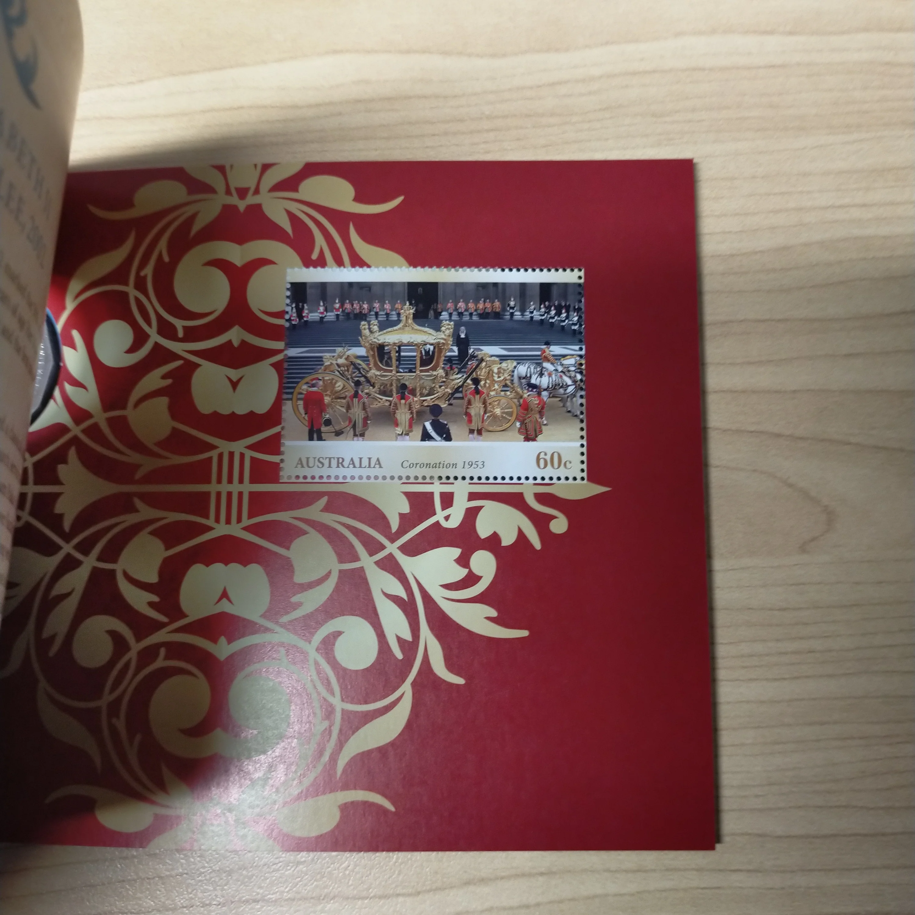 2013 Australia Post Royal Jubilees 50c Coin and Stamps Set - Image 3