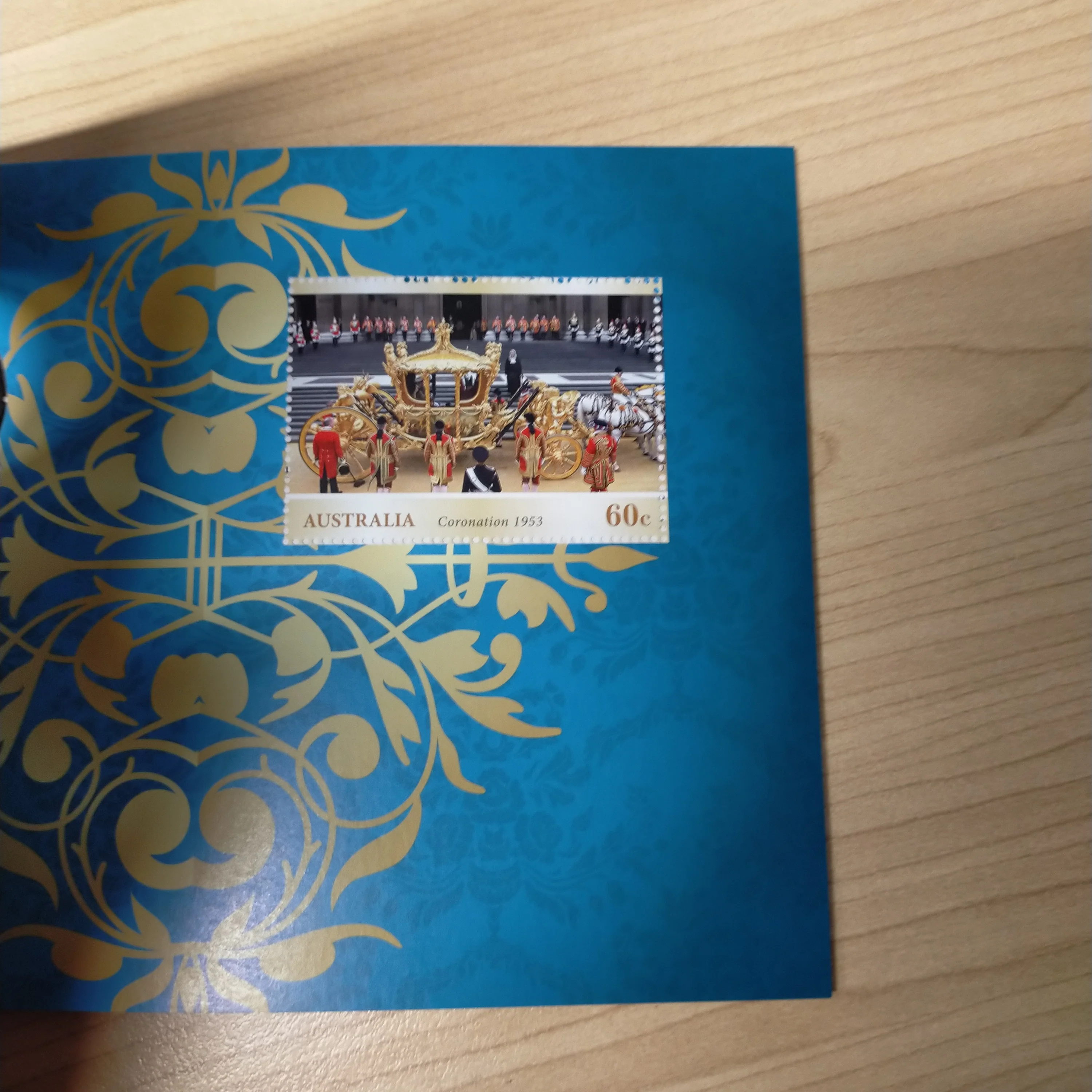 2013 Australia Post Royal Jubilees 50c Coin and Stamps Set - Image 6