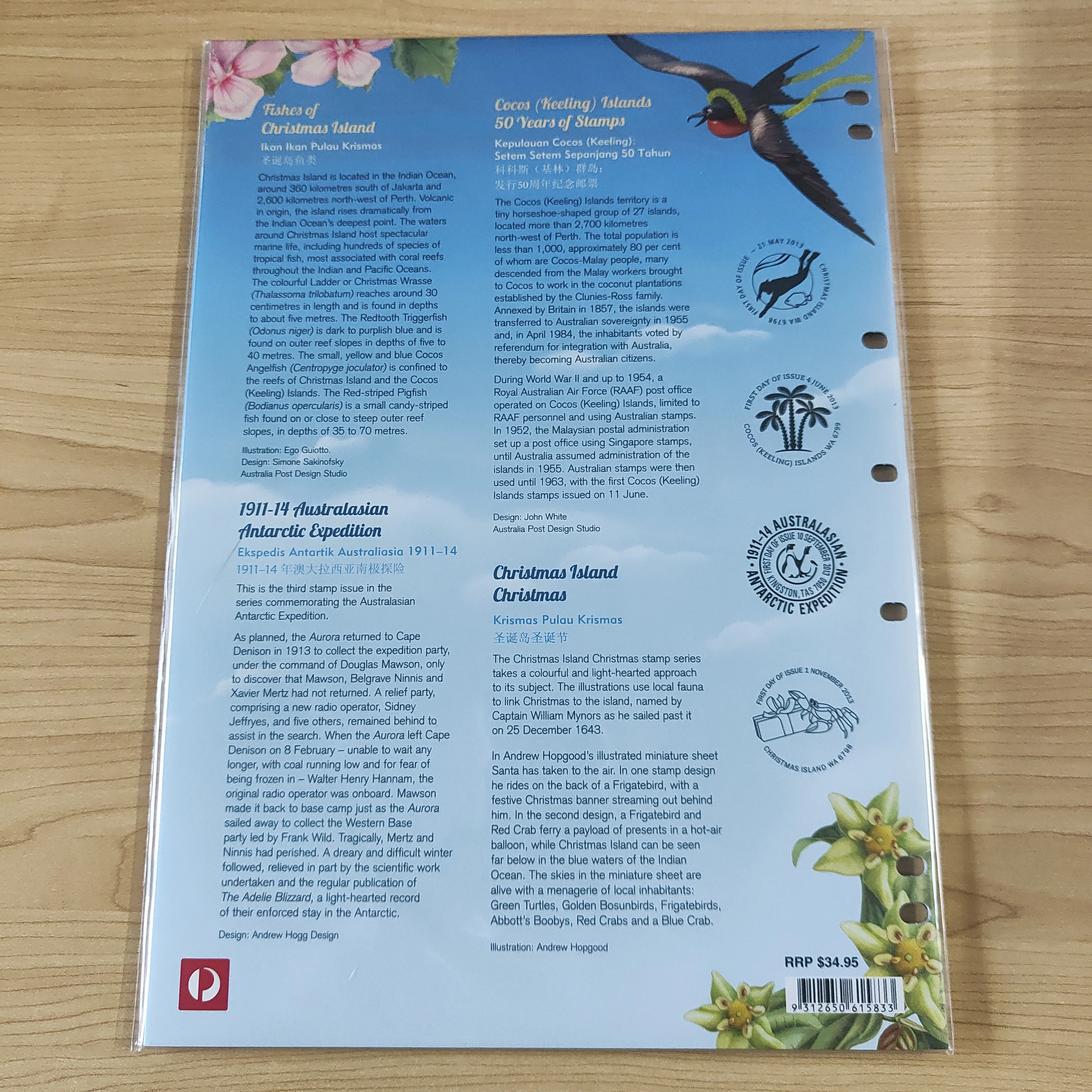 2013 Australia Post - The Australian Territories Collection - Image 2