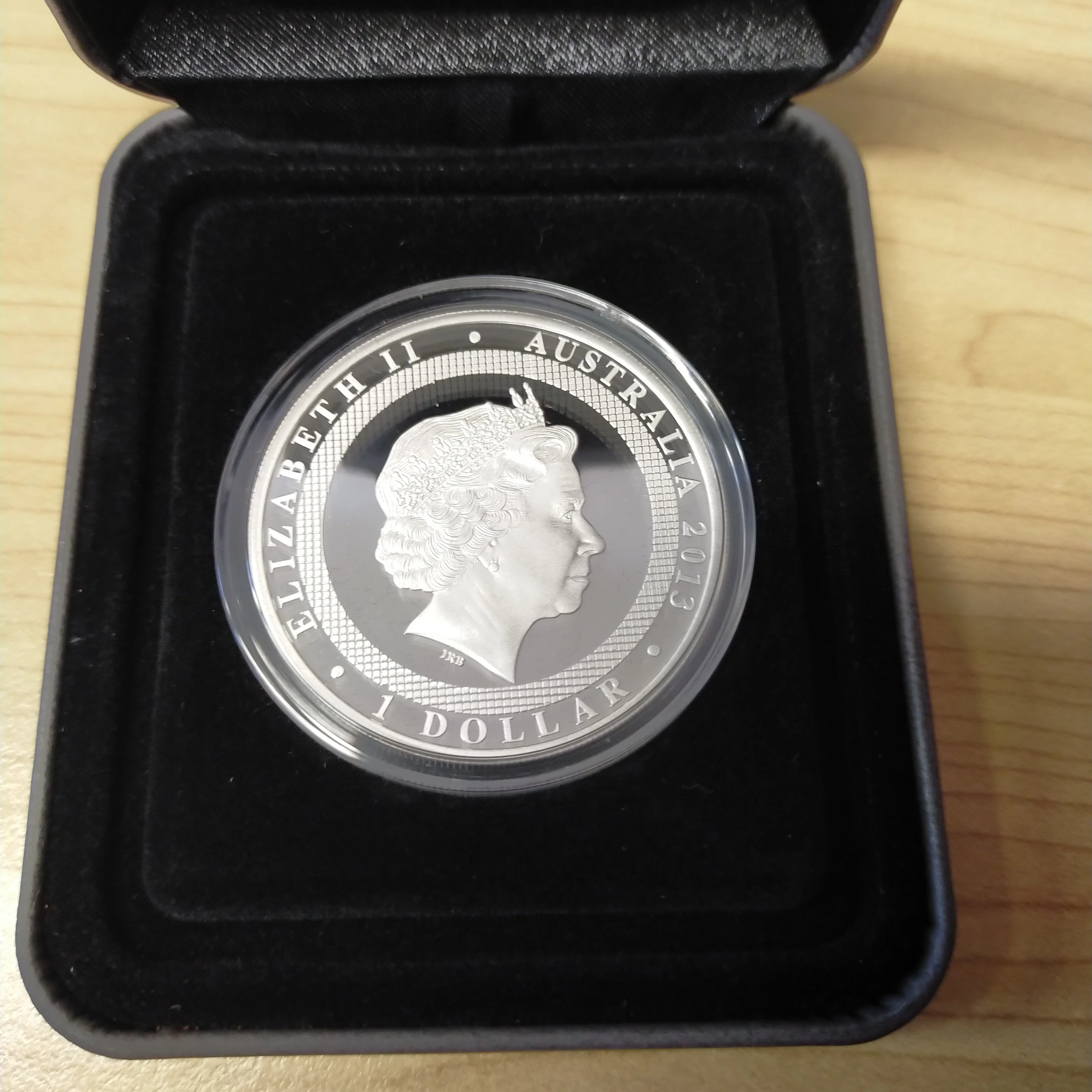 Australia 2013 Perth Mint Sister Cities ANDA Special Release 1oz $1 Proof Silver Coin - Image 4