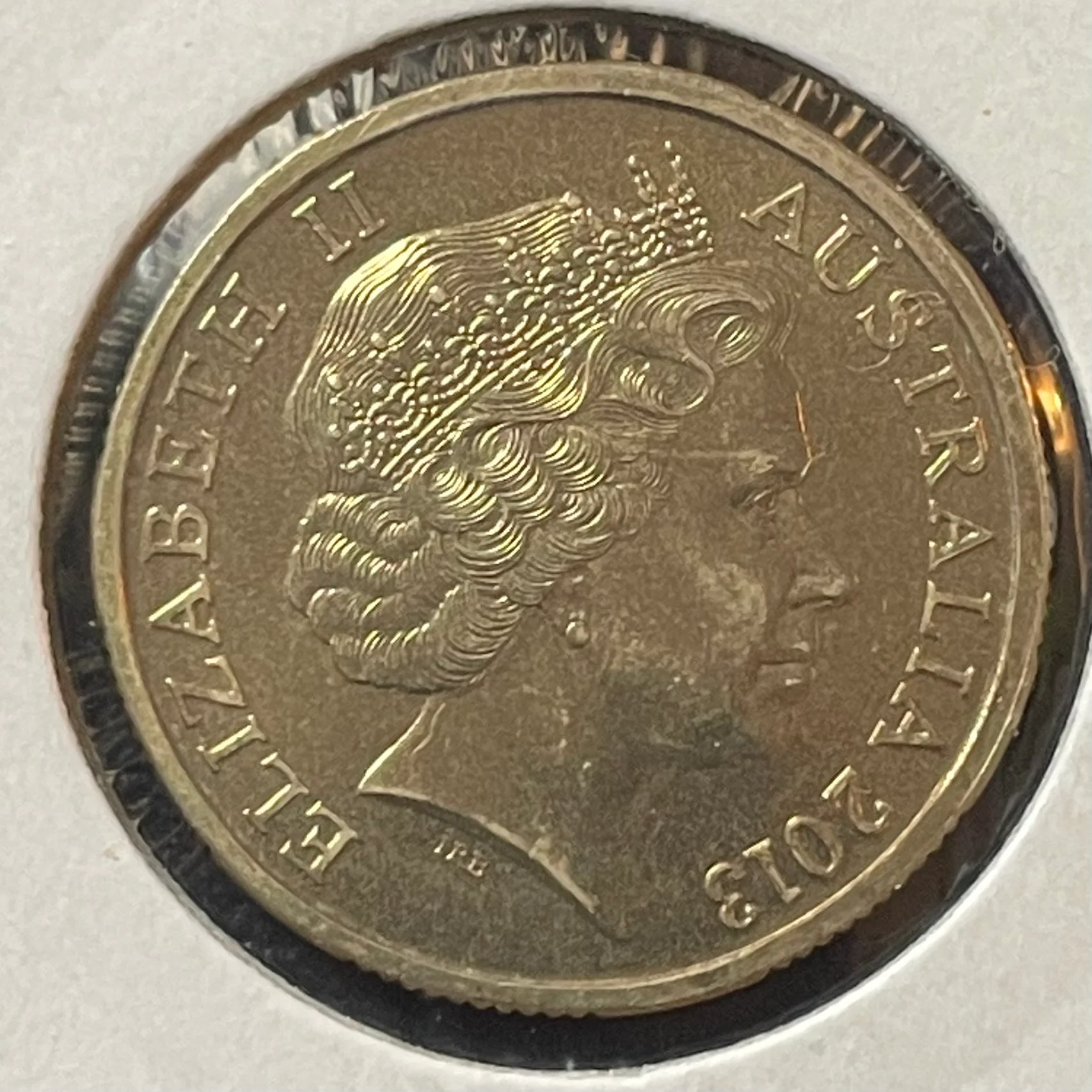 2013 Royal Australian Mint  $1 200 Years of the Benevolent Society Uncirculated Coin - Image 2
