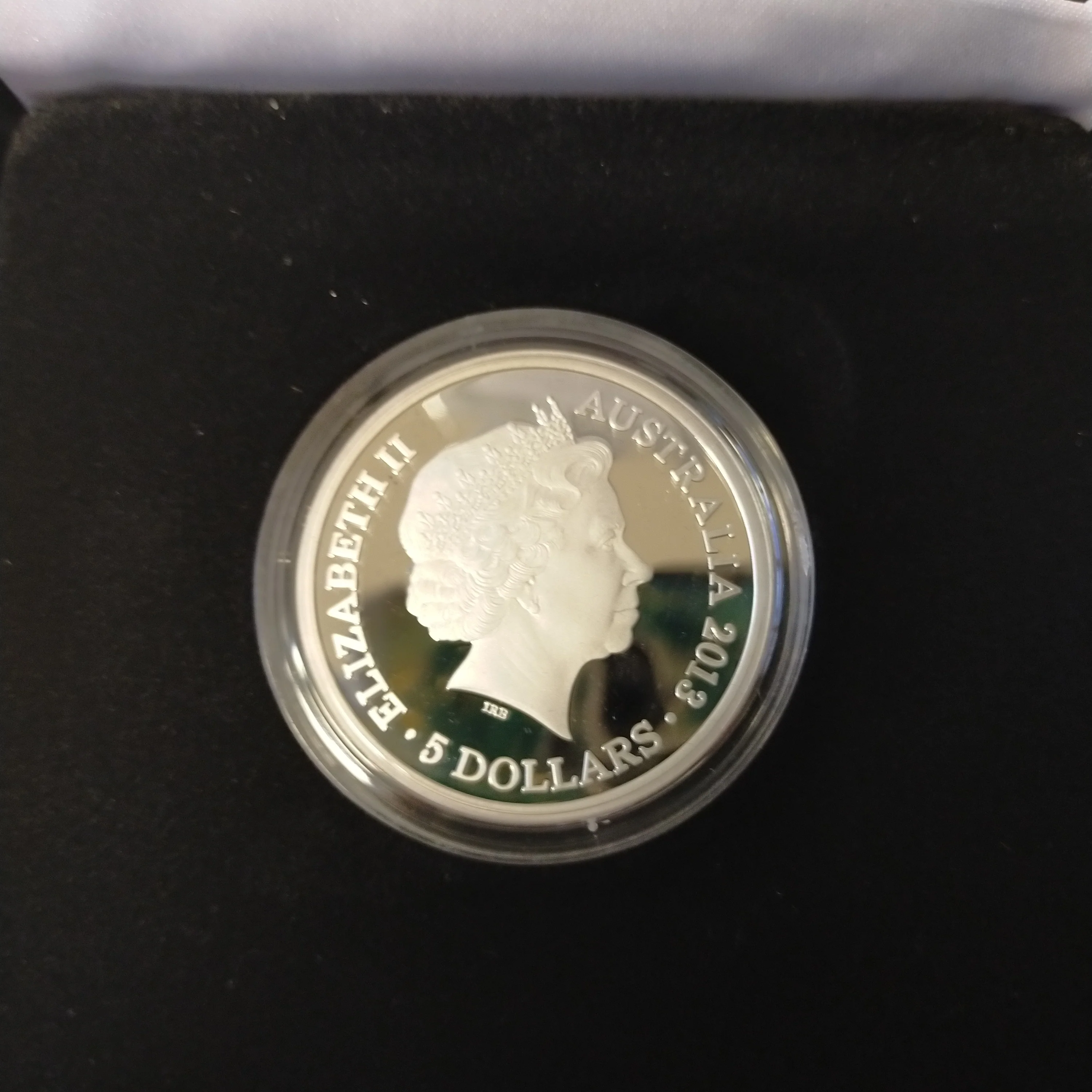 Australia 2013 Royal Australian Mint $5 Centenary Of Canberra .999 Silver Proof Coin - Image 3