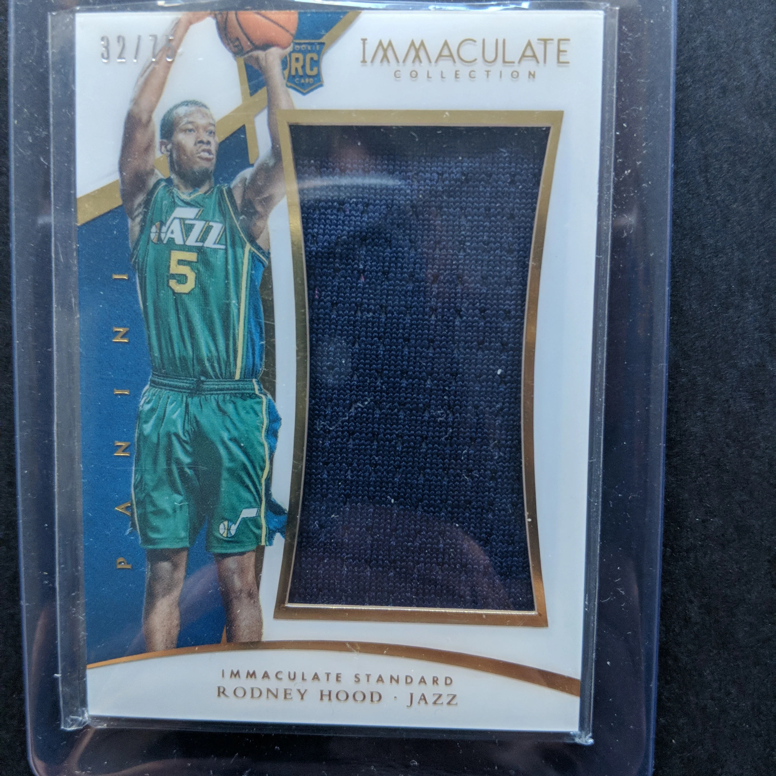 2014-15 Panini Immaculate Collection Rodney Hood - Image 2