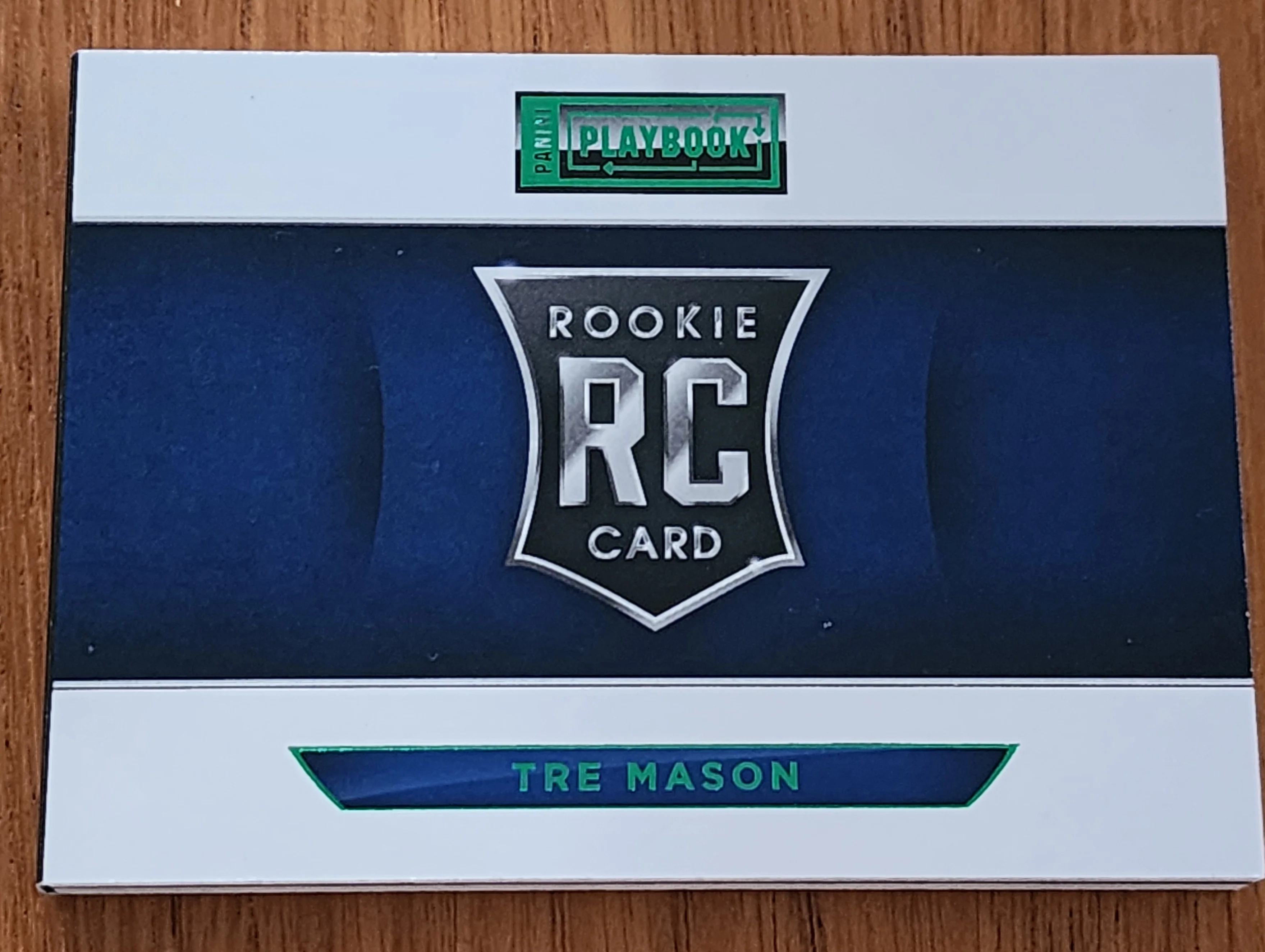 2014 PANINI PLAYBOOK TRE MASON RC AUTO LOGO PATCH 08/25 - Image 2