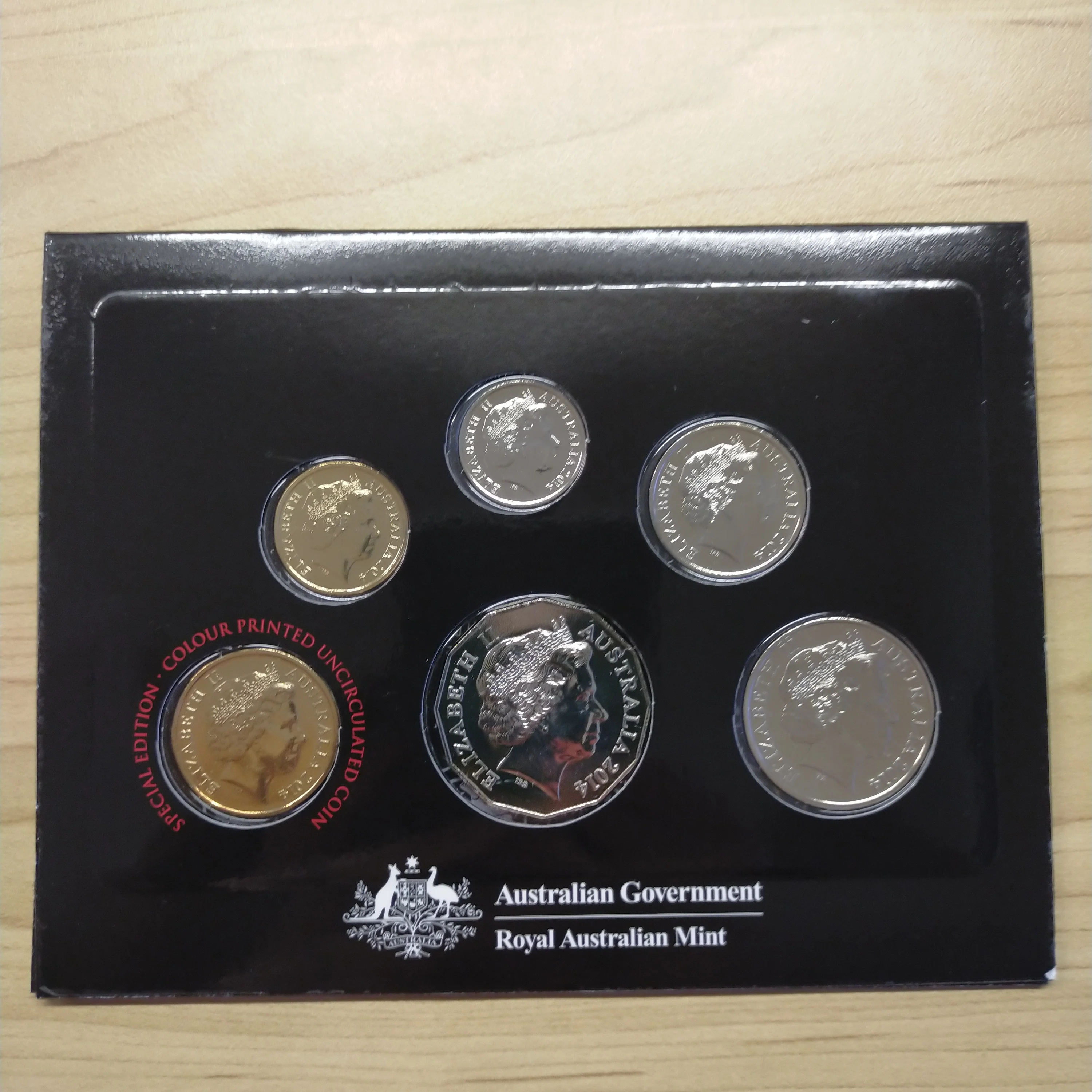 Australia 2014 Royal Australian Mint World Money Fair Berlin Exclusive Release Uncirculated Year Coin Set - Image 5