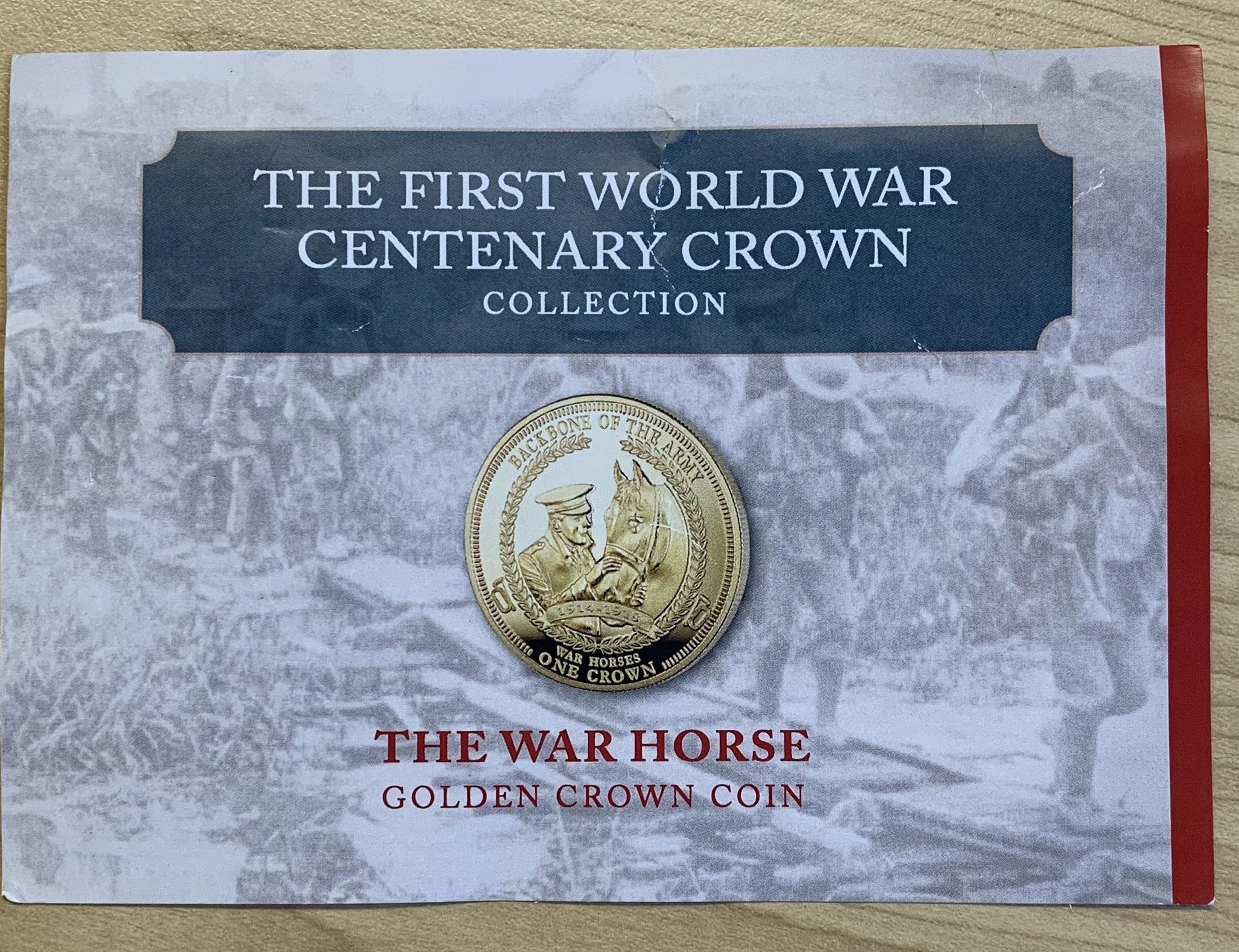 Tristan da Cuhna 2014 The 1st World War Centenary Golden Crown Collection.. Mans Best Friend - Image 3