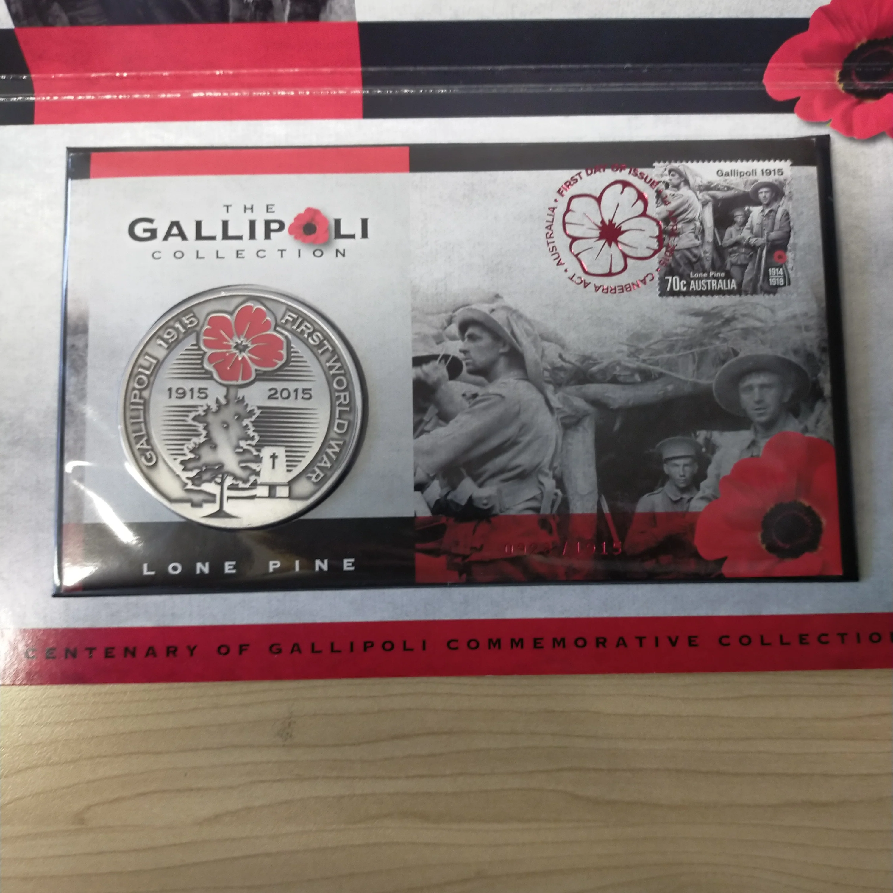 2015 Australia Post The Gallipoli Collection Centenary of Gallipoli Commemorative Collection Limited Edition PNC Set - Image 3