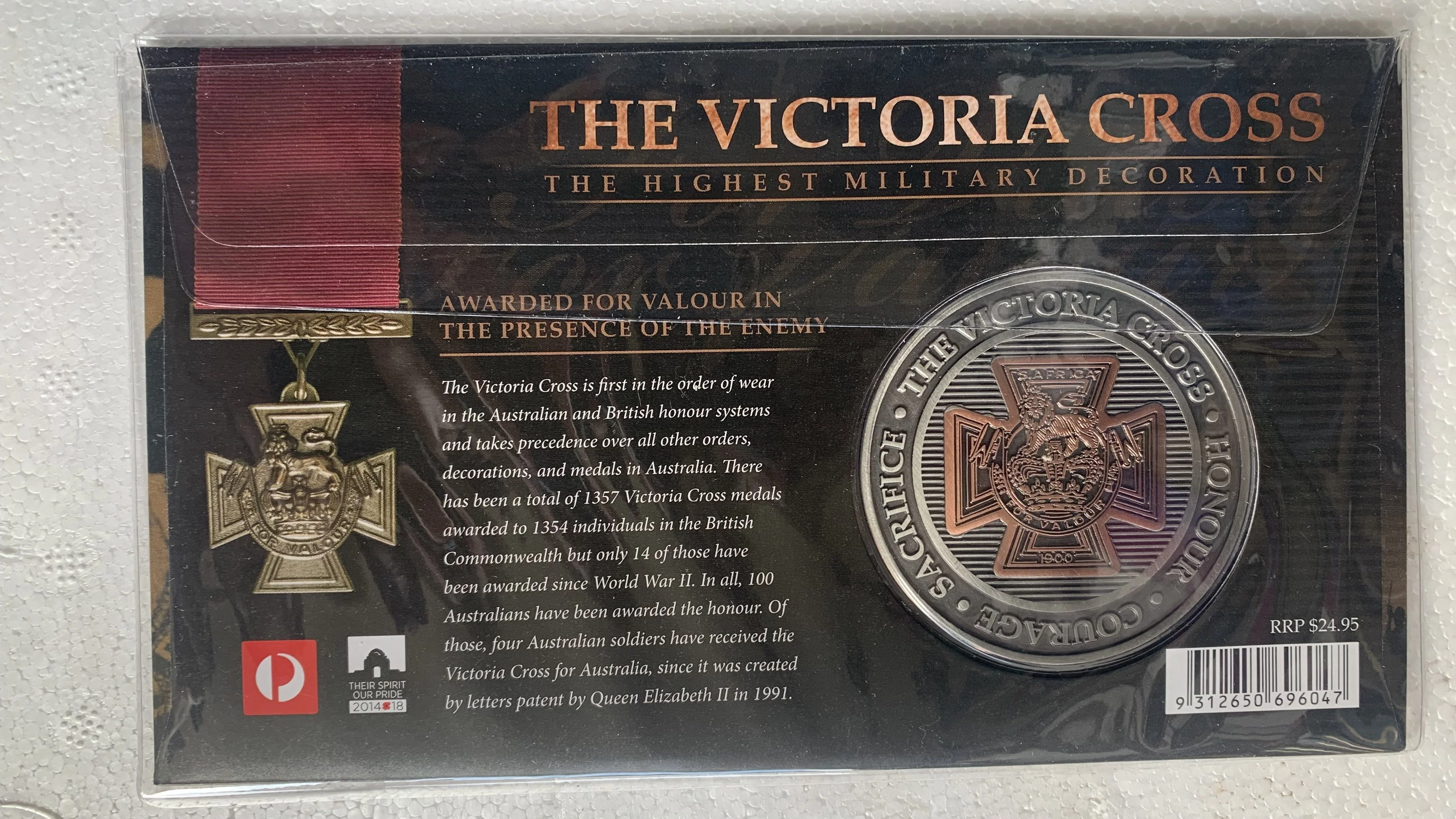 2015  Australian "The Victoria Cross" Limited Edition PNC - Image 2