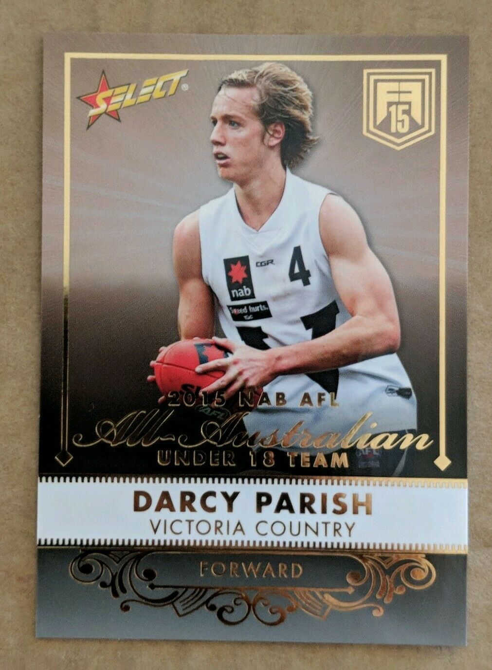 2015 FUTURE FORCE UNDER 18 ALL AUSTRALIAN SET OF 22 CARDS Hipwood, Parish - Image 4