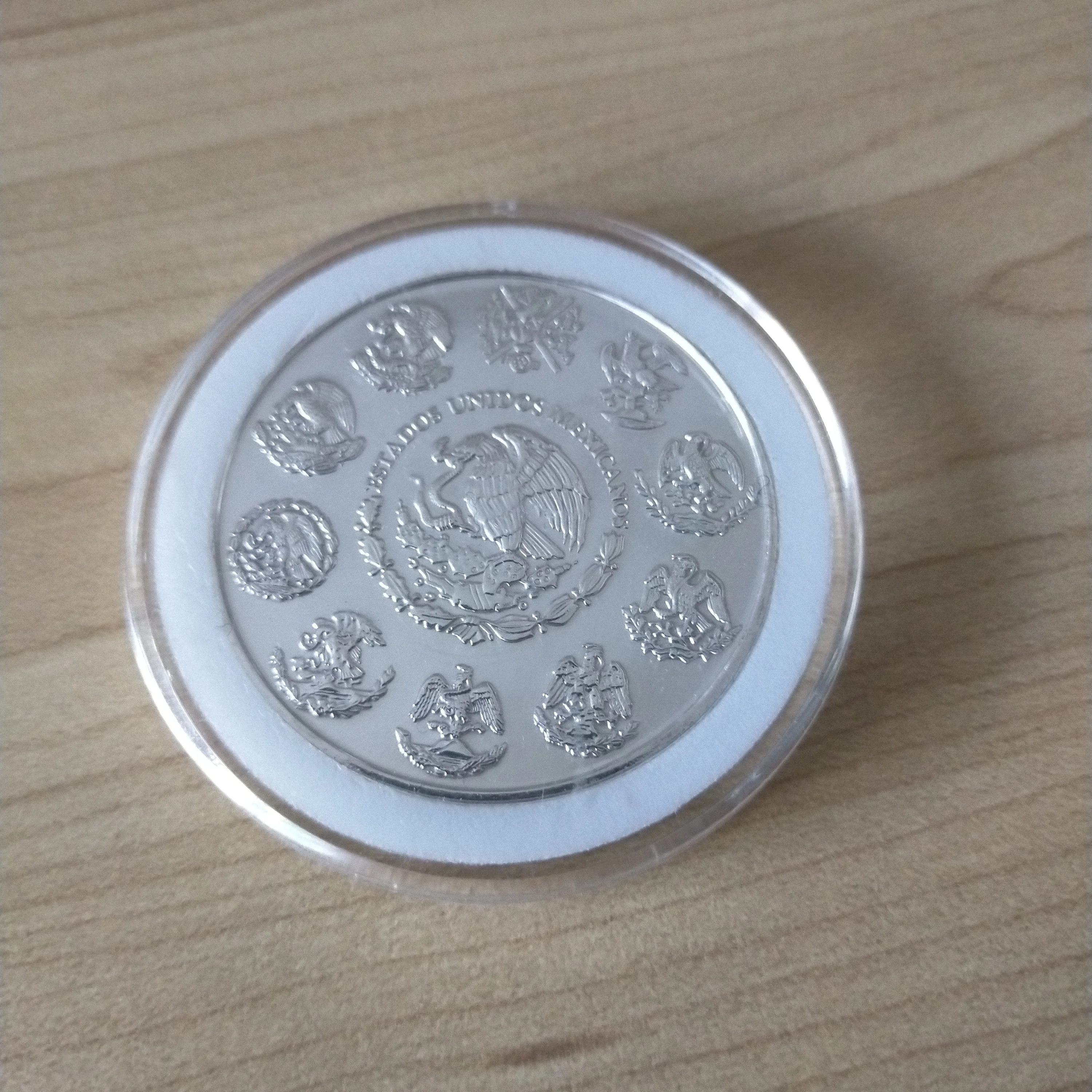 2015 Mexican 1oz Gilded Silver Liberty Proof Coin - Image 2