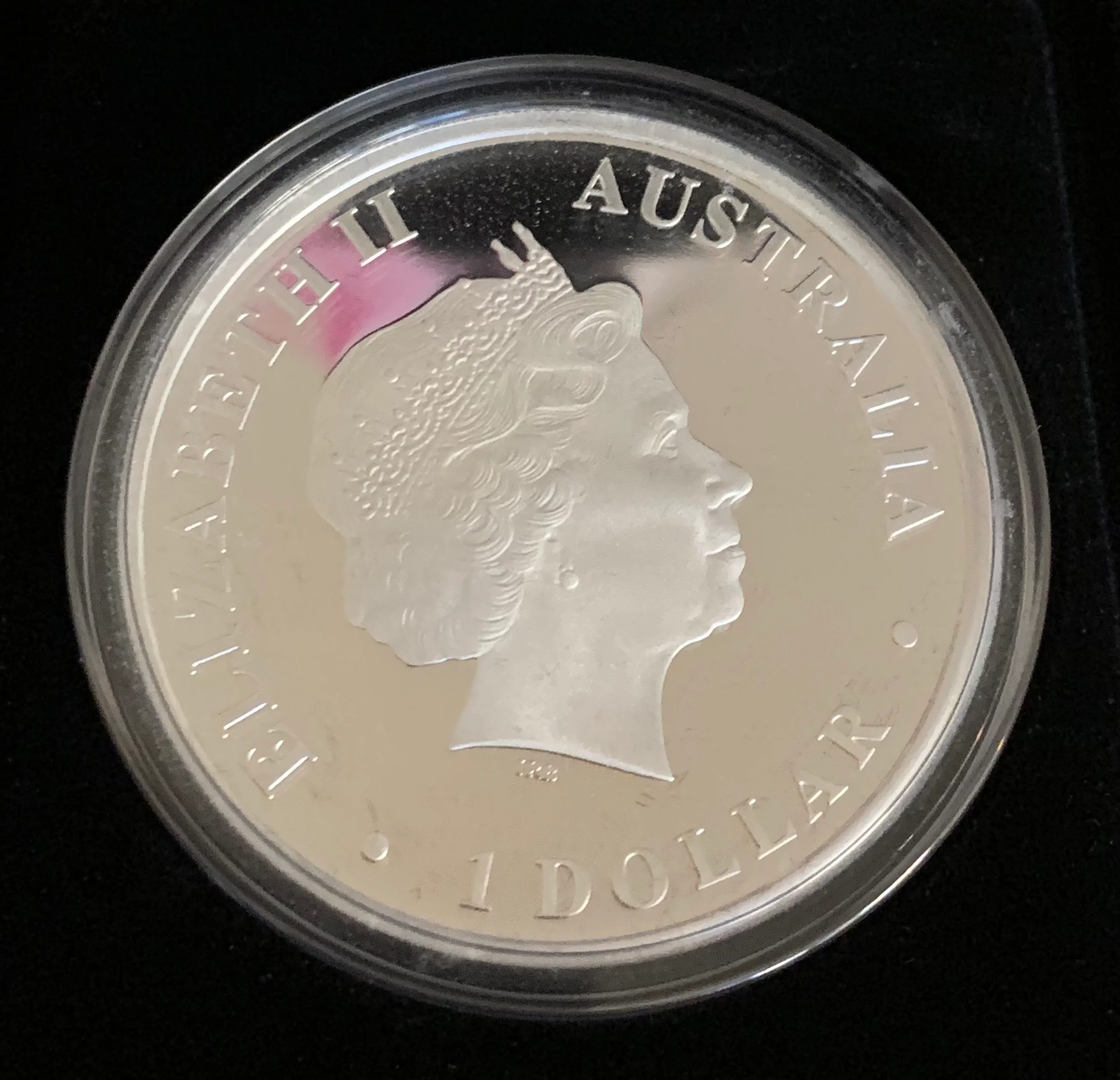 Australia Antarctic 2015 Perth Mint Australian Antarctic Territory Elephant Seal $1 1oz .999 Silver Proof Coin - Image 2