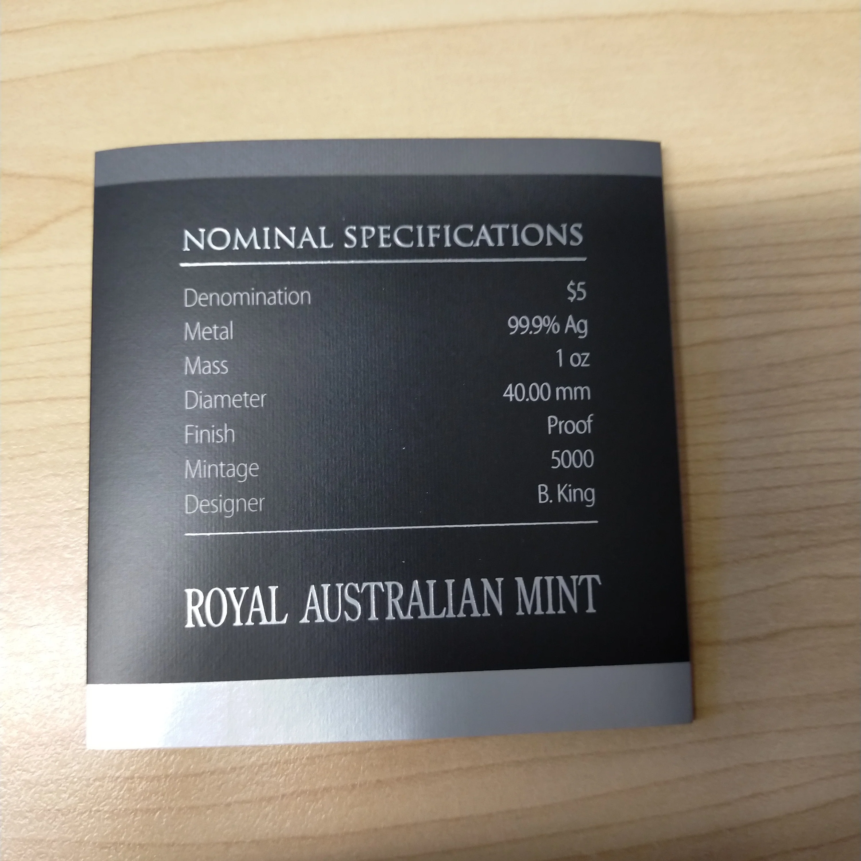 Australia 2015 Royal Australian Mint $5 Longest Reigning Commonwealth Monarch 1oz .999 Silver Proof Coin - Image 4