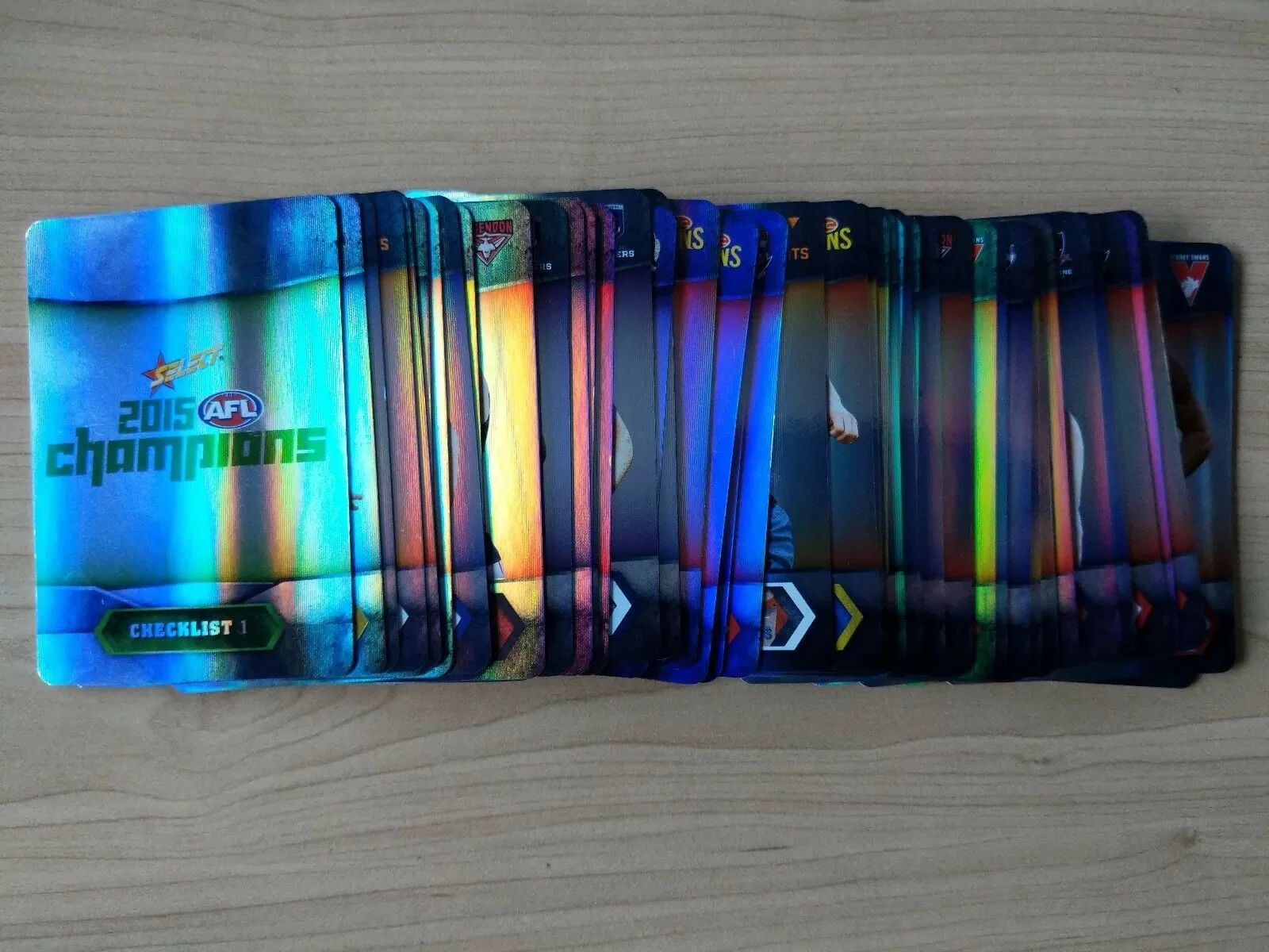 2015 Select Champions Silver Parrell 55 Cards