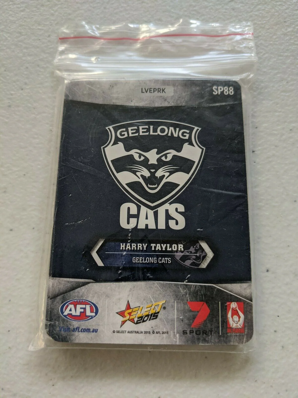 2015 Select Champions Trading Card Silver Foil Parallel Team Set Geelong Cats - Image 2