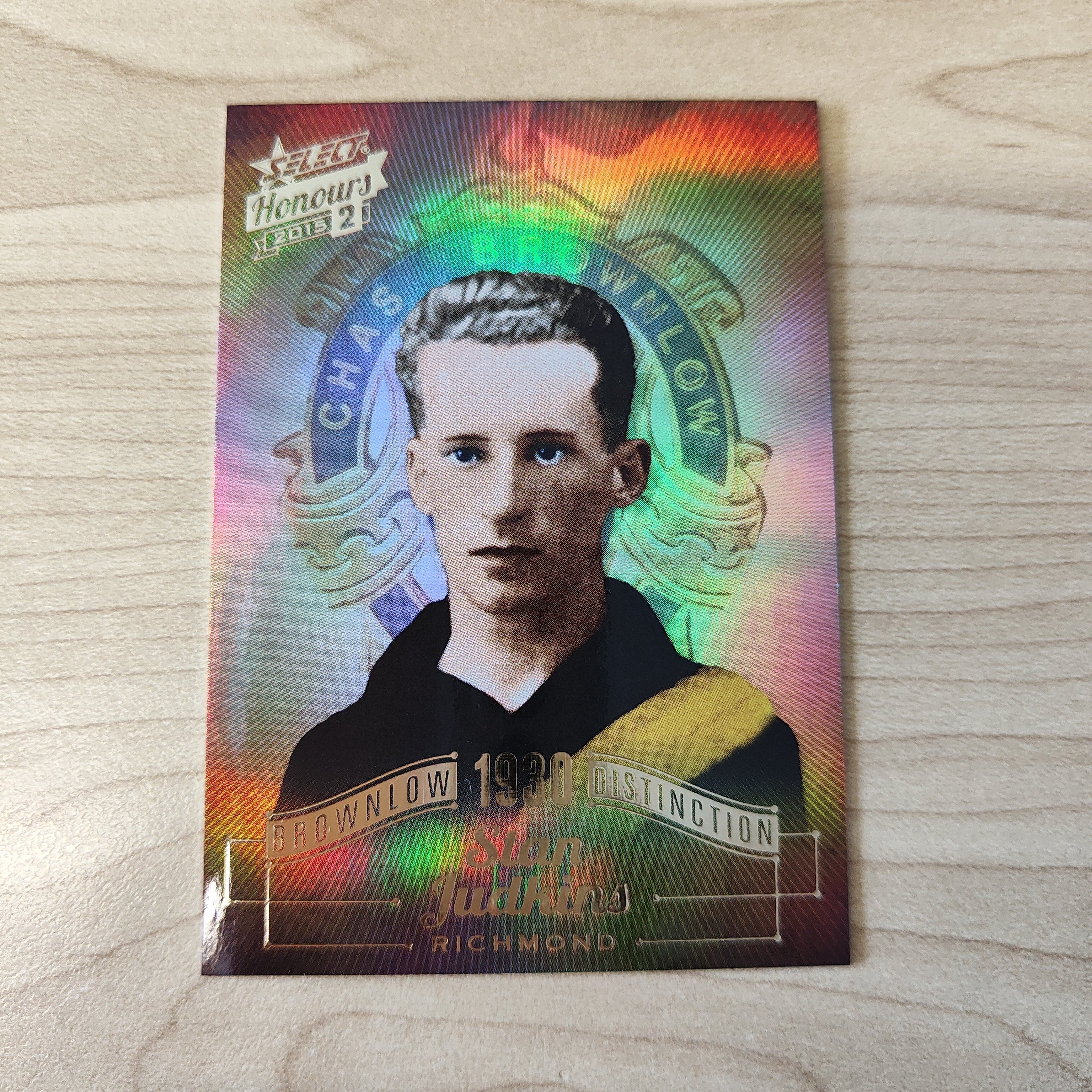 2015 Select Honours 2 Brownlow Distinction 1930 Stan Judkins Richmond