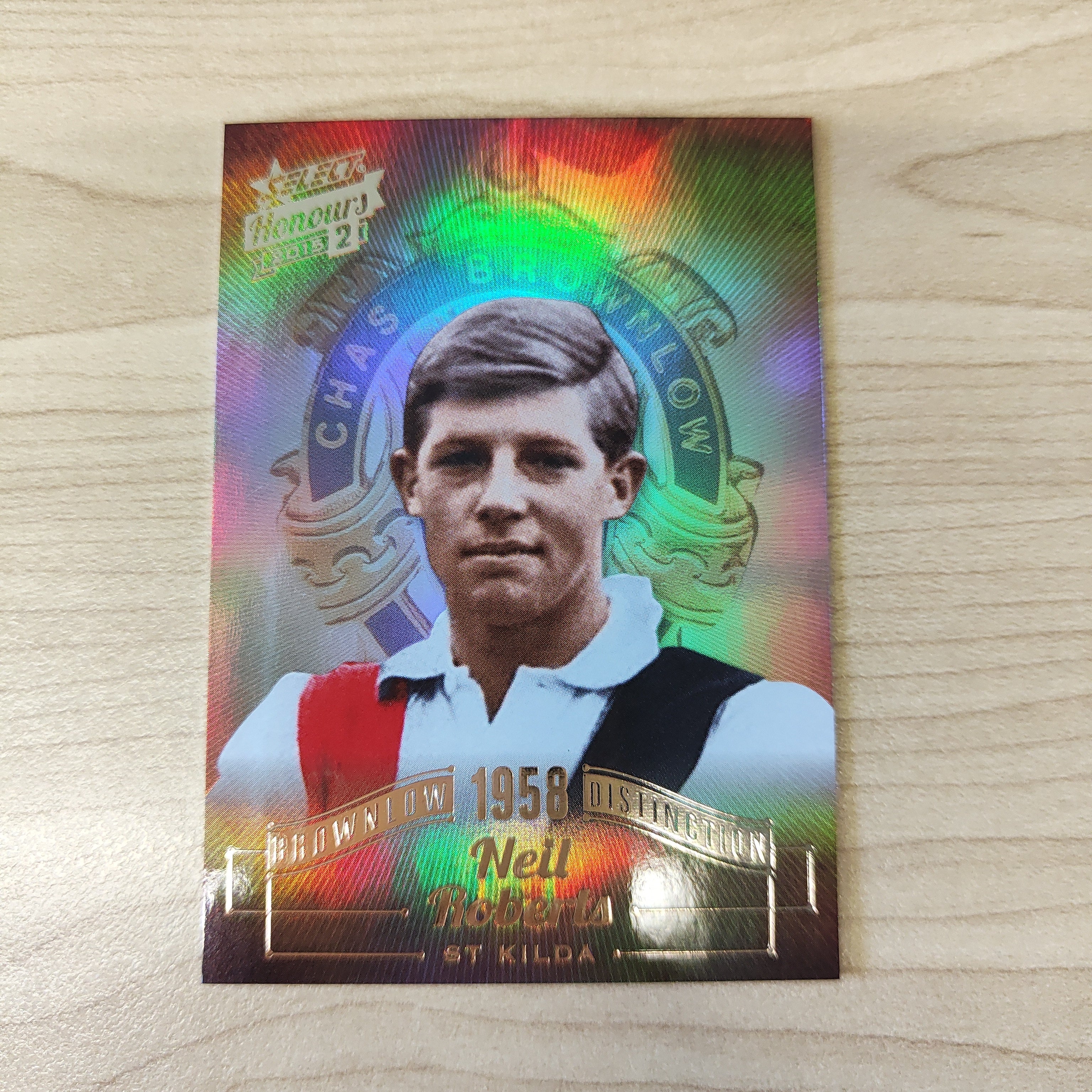 2015 Select Honours 2 Brownlow Distinction 1958 Neil Roberts St Kilda