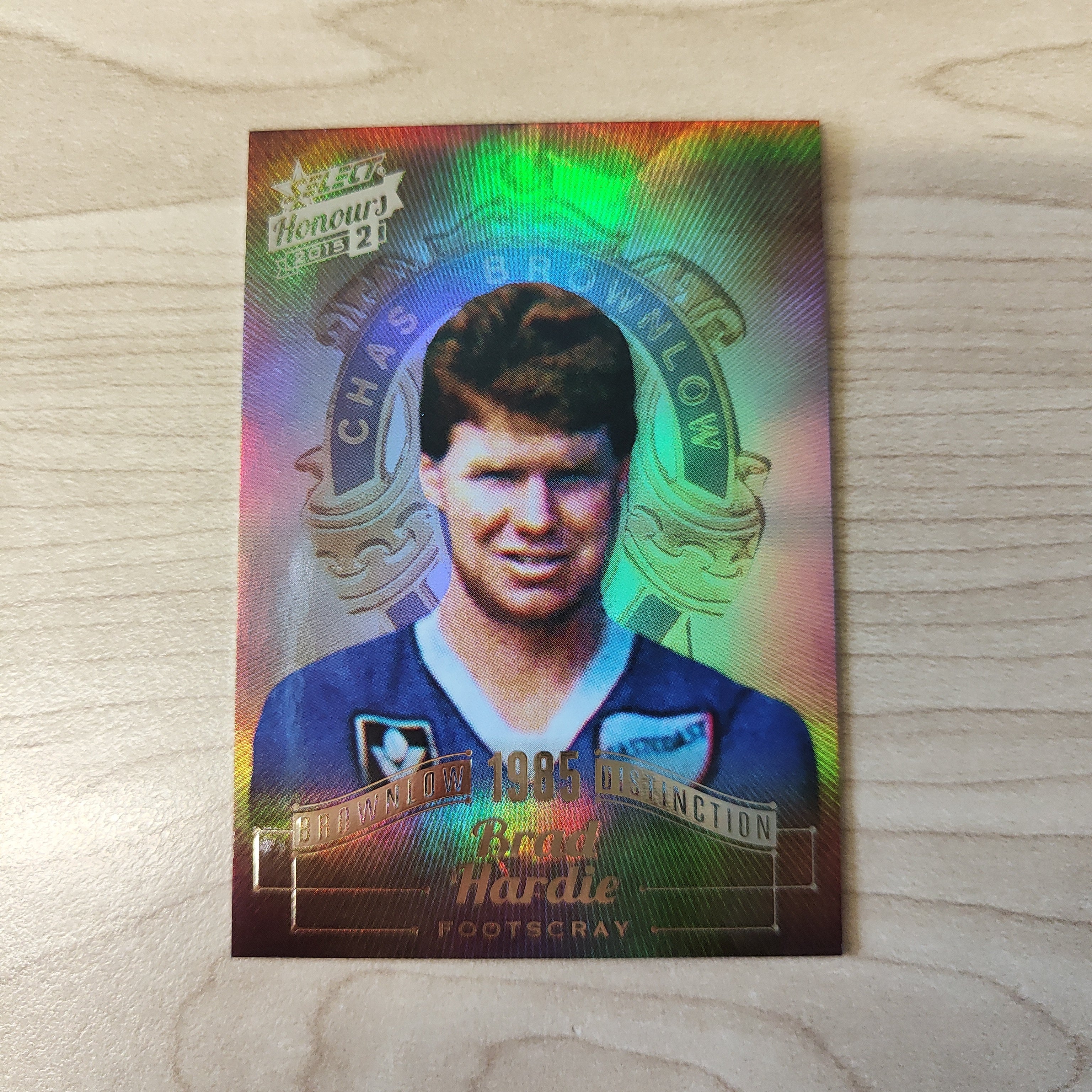 2015 Select Honours 2 Brownlow Distinction 1985 Brad Hardie Footscray
