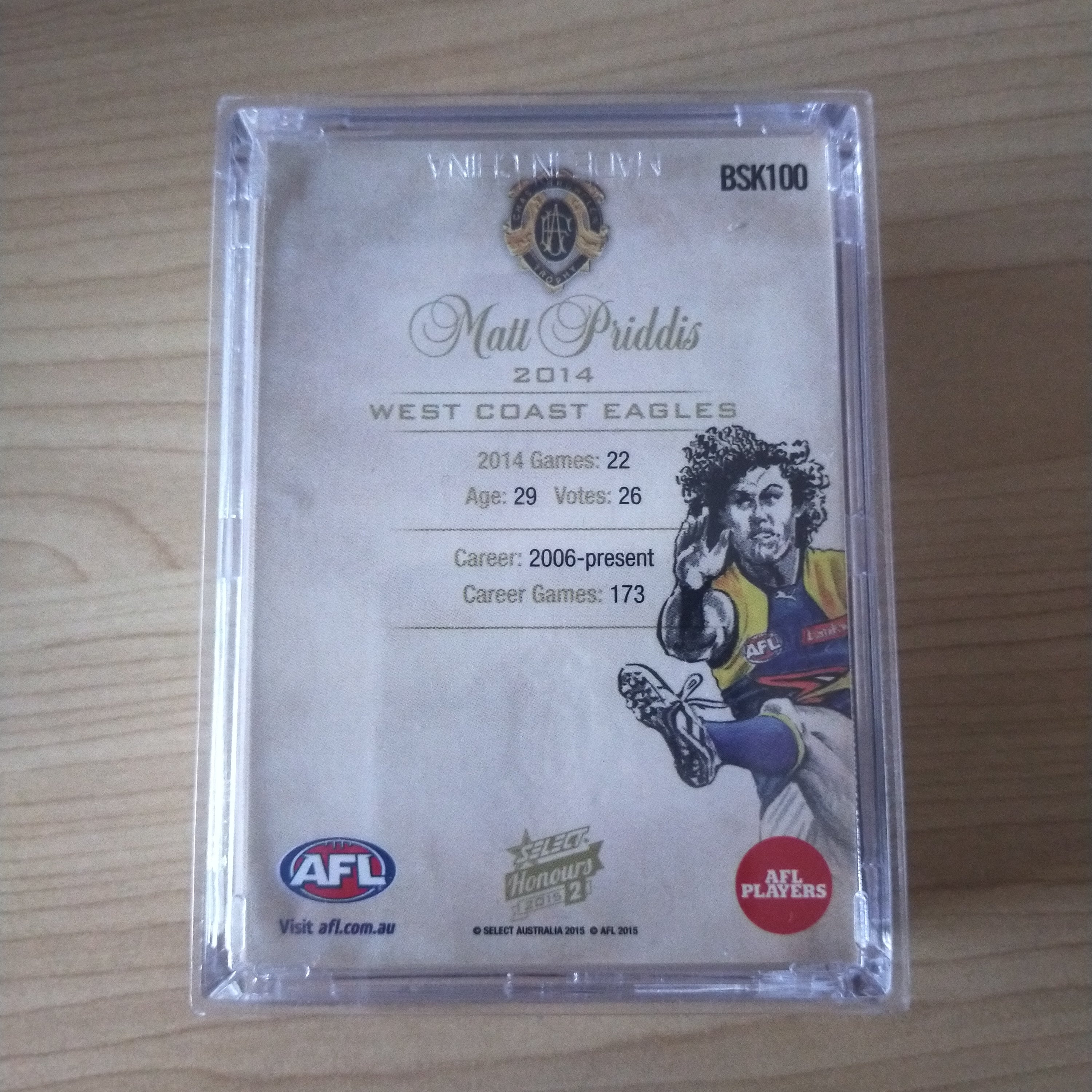 2015 Select Honours 2 Brownlow Sketch Set Complete Set of 50 Cards - Image 3