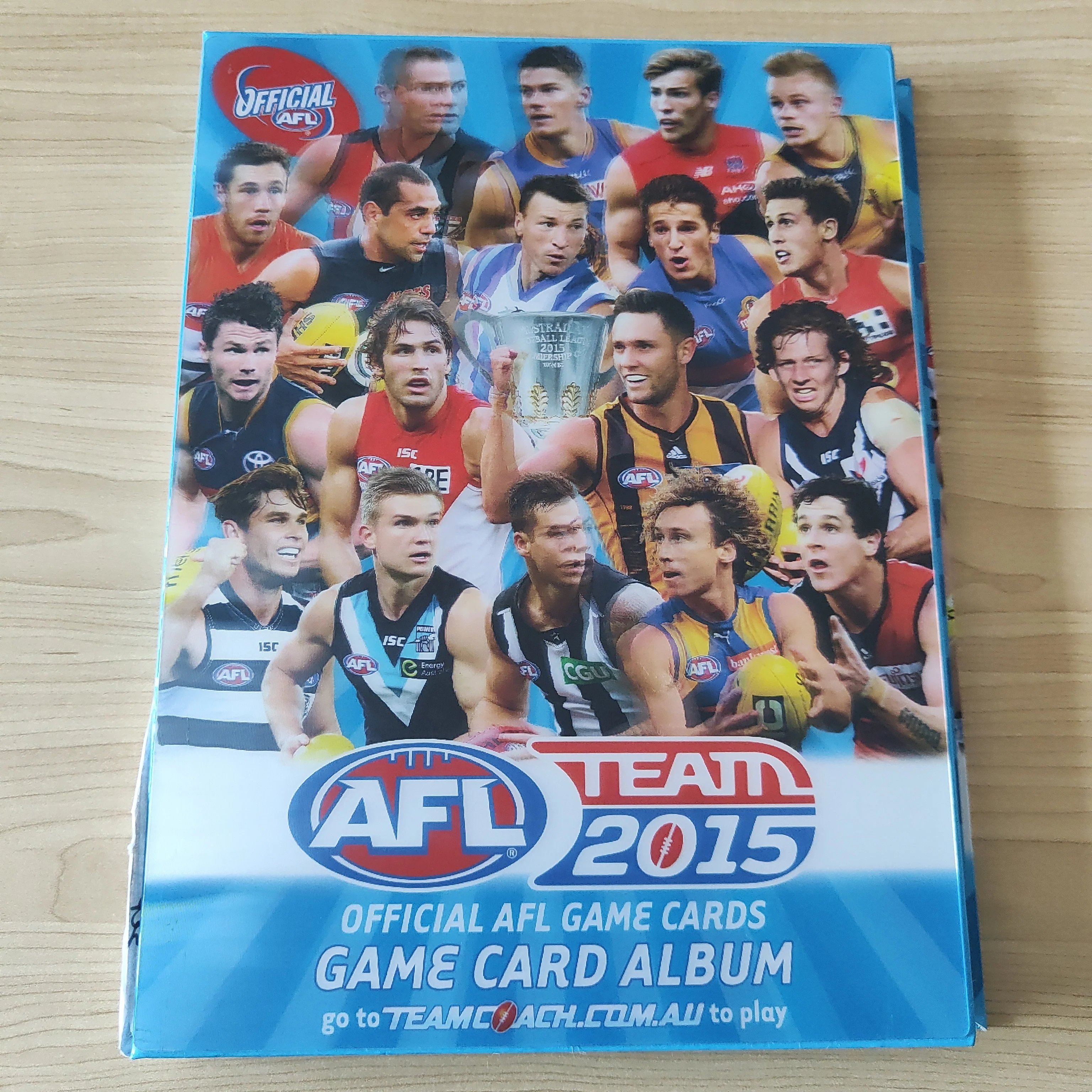 2015 Teamcoach Complete Silver Football Card Set In Album