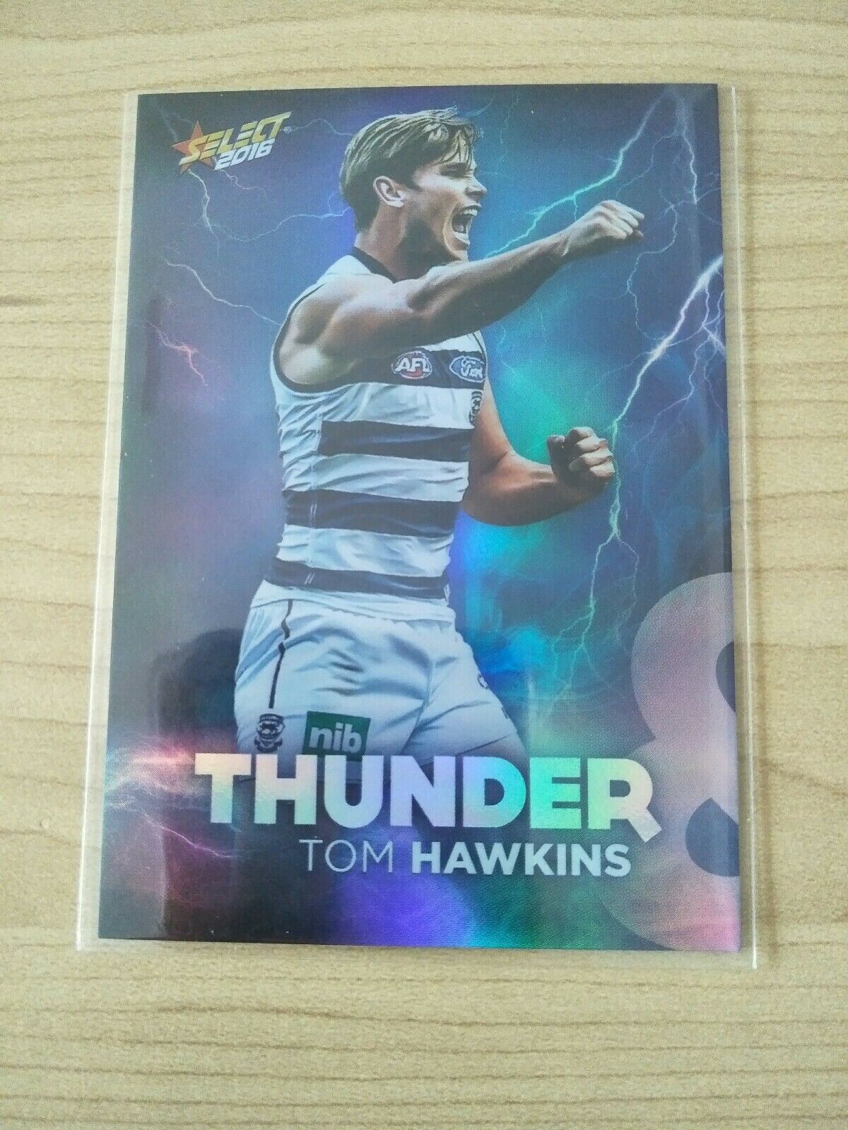 2016 AFL Footy Stars Thunder & Lightning Tom Hawkins Geelong