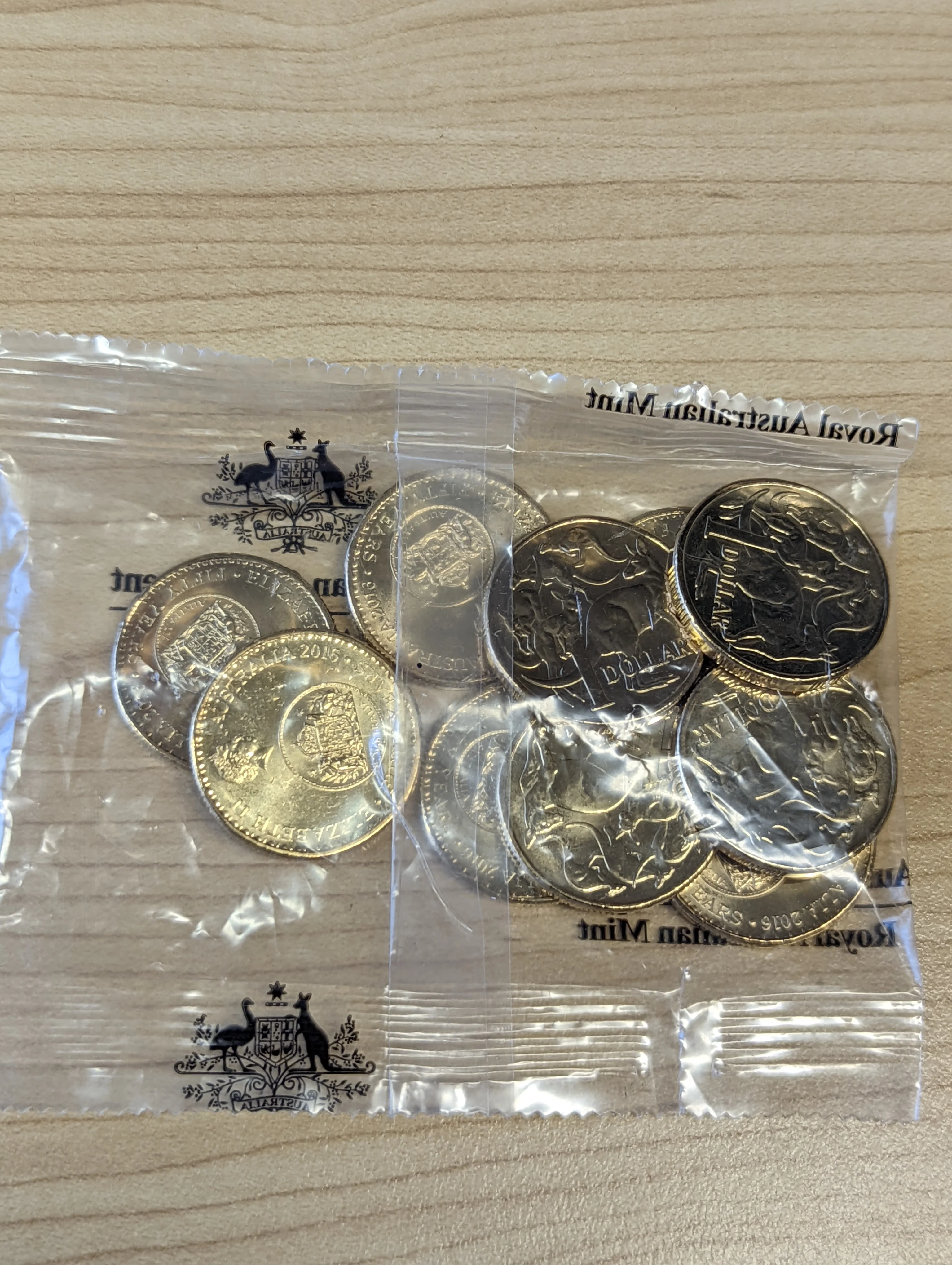 Australia 2016 Royal Australian Mint $1 Changeover Sealed Bag - Image 2