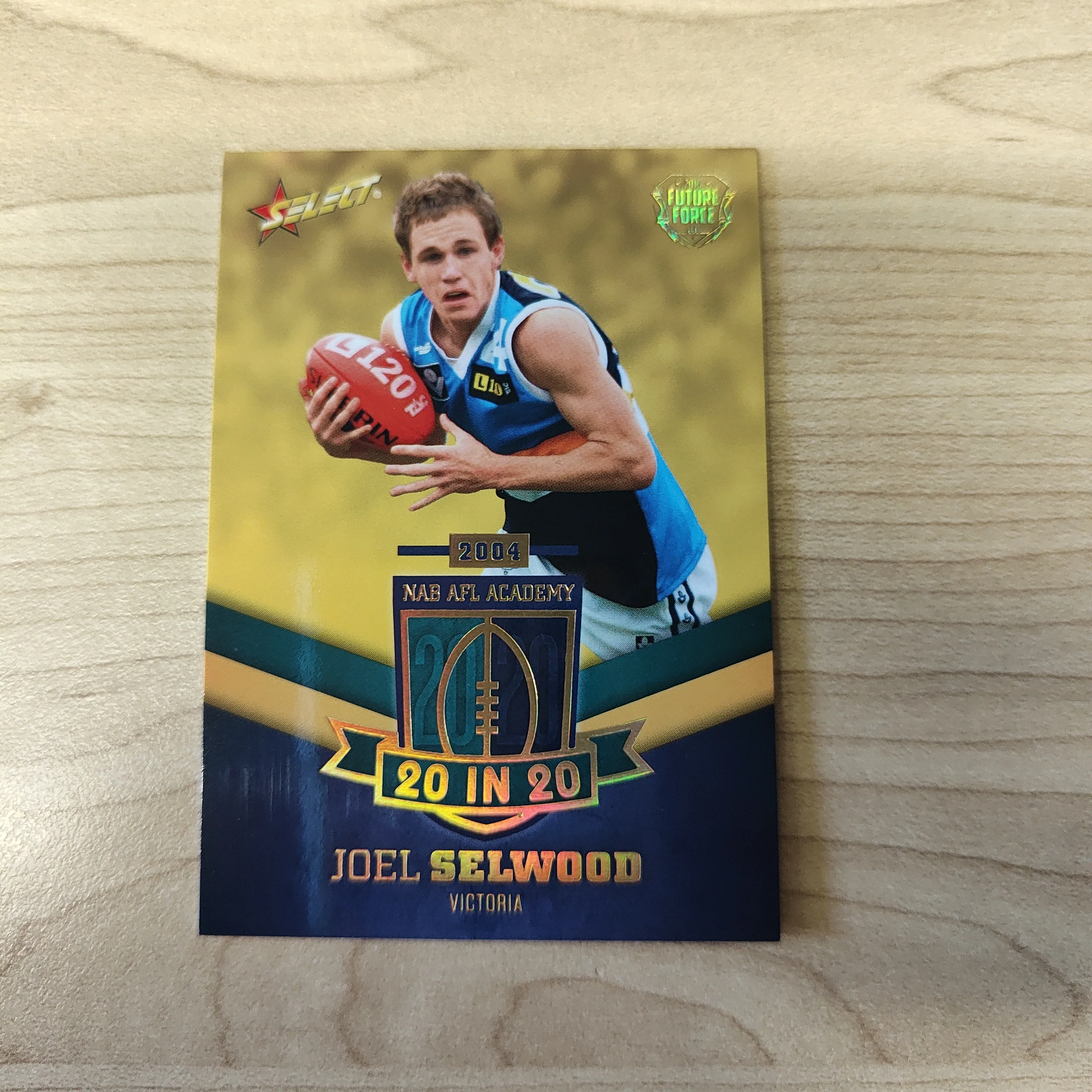 2016 Select Future Force NAB AFL Academy 20 In 20 Joel Selwood No.021/180