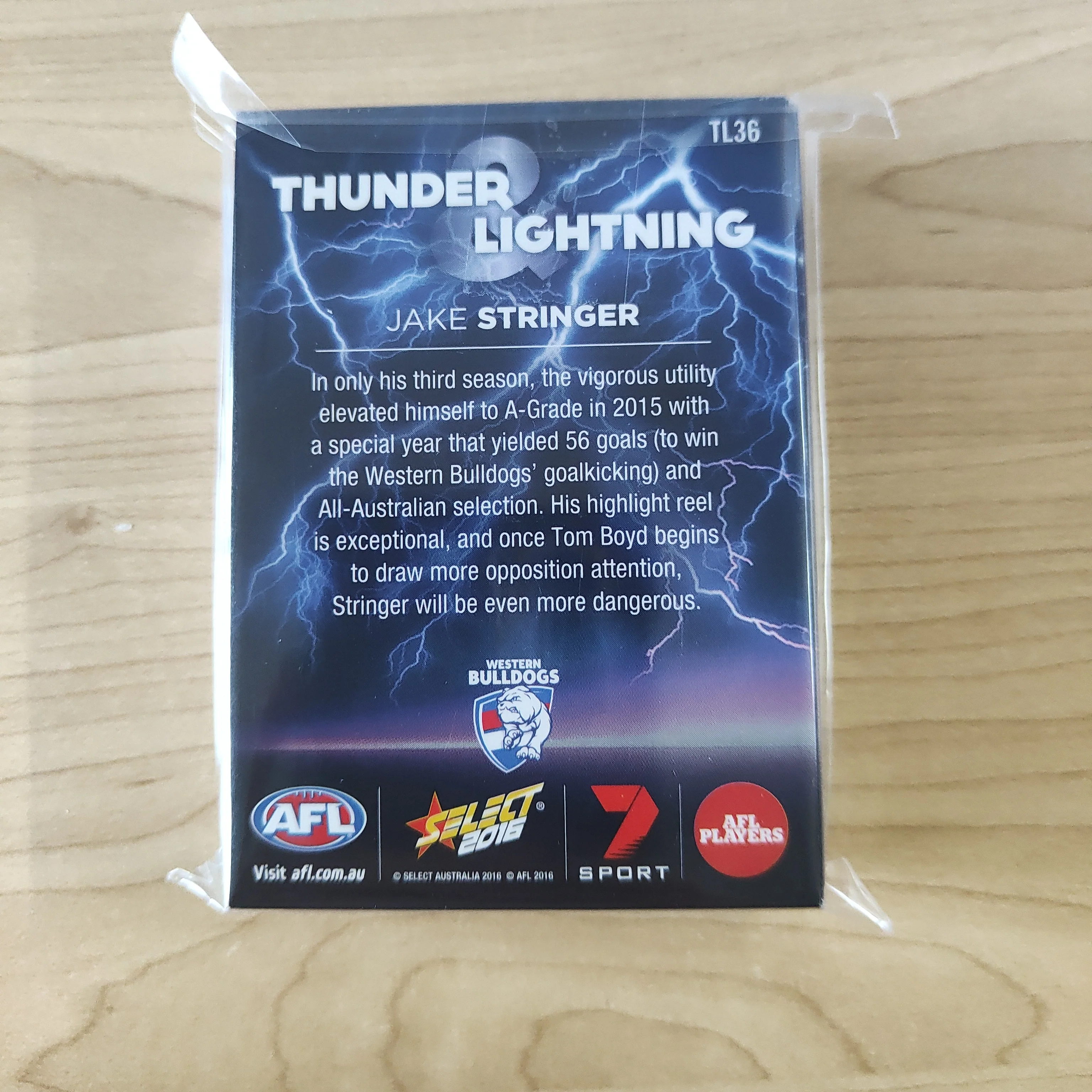 2016 Select Thunder and Lightning Complete Set of 36 Cards - Image 2