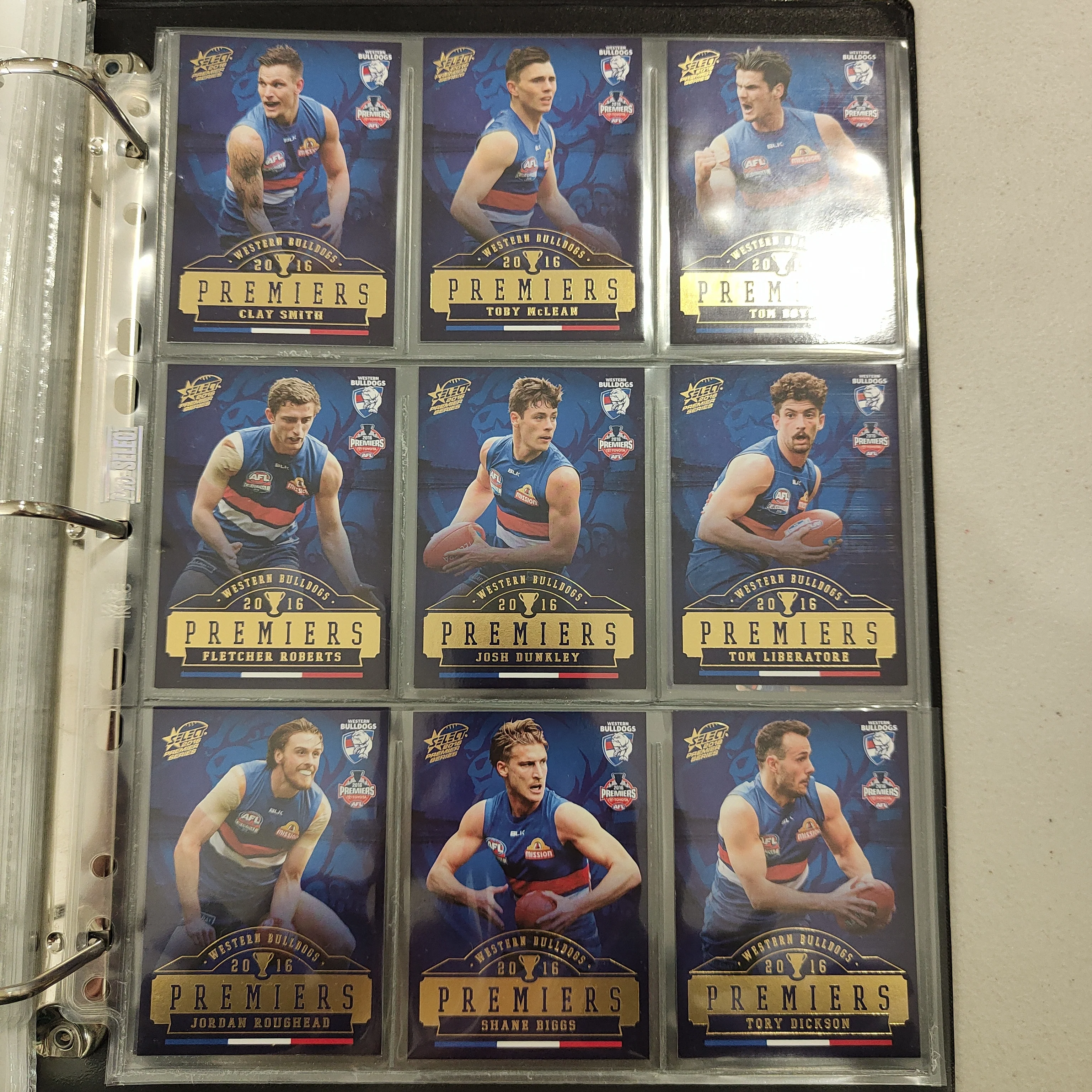 2016 Select Western Bulldogs Football Club Premiership Boxed Football Card Set - Image 2