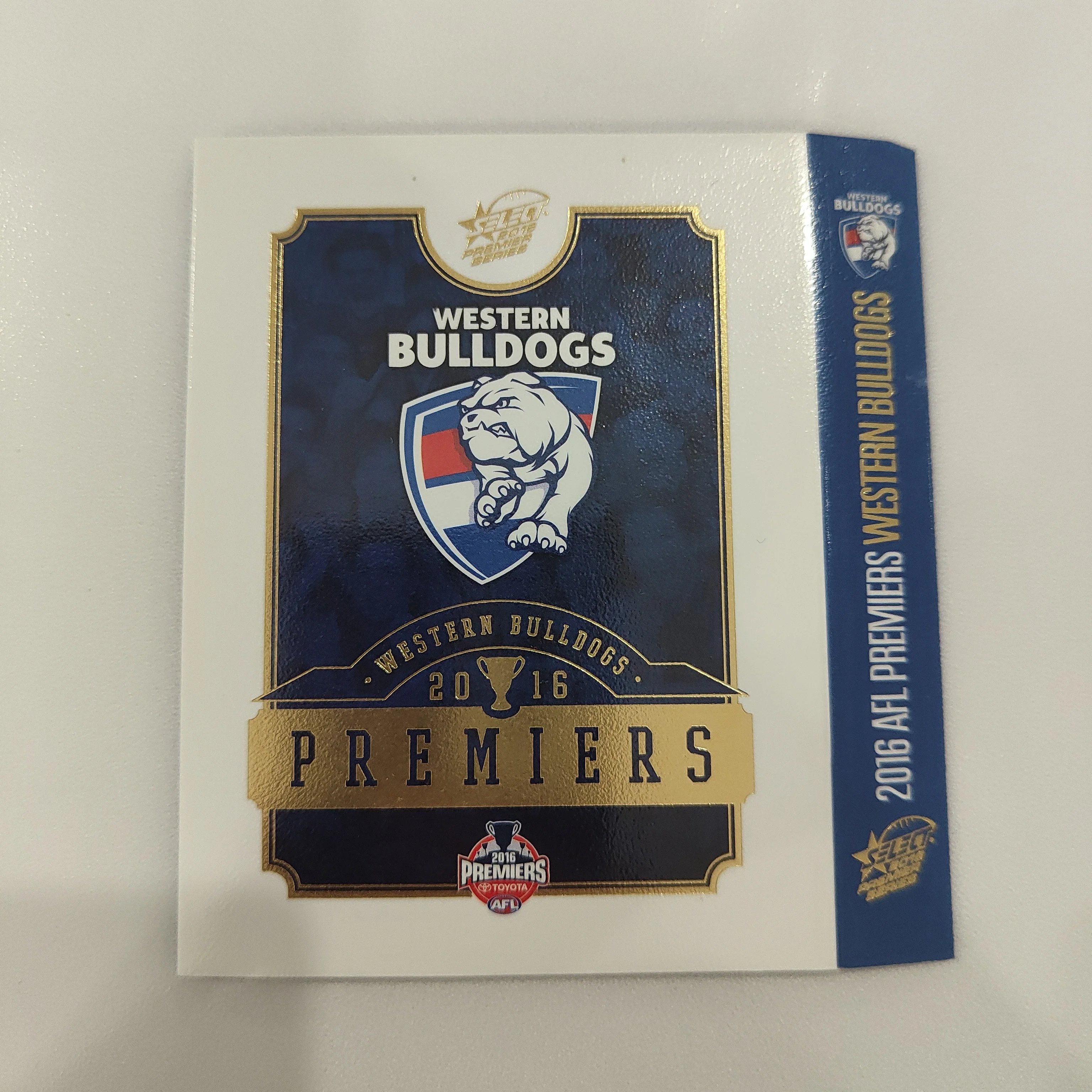 2016 Select Western Bulldogs Football Club Premiership Boxed Football Card Set - Image 4