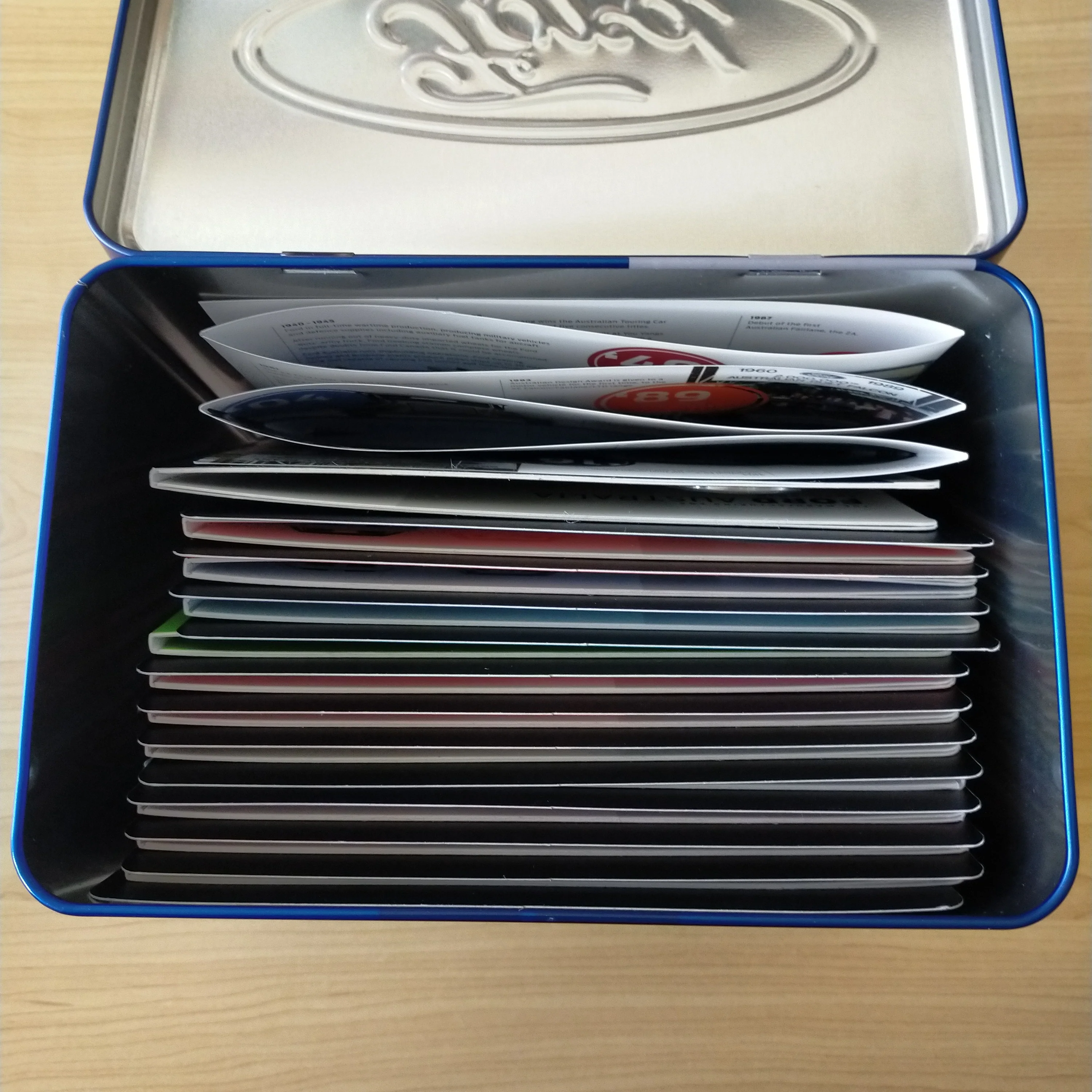 2017 Royal Australian Mint 50c Ford Car Collection of 12 Coins in Tin - Image 2
