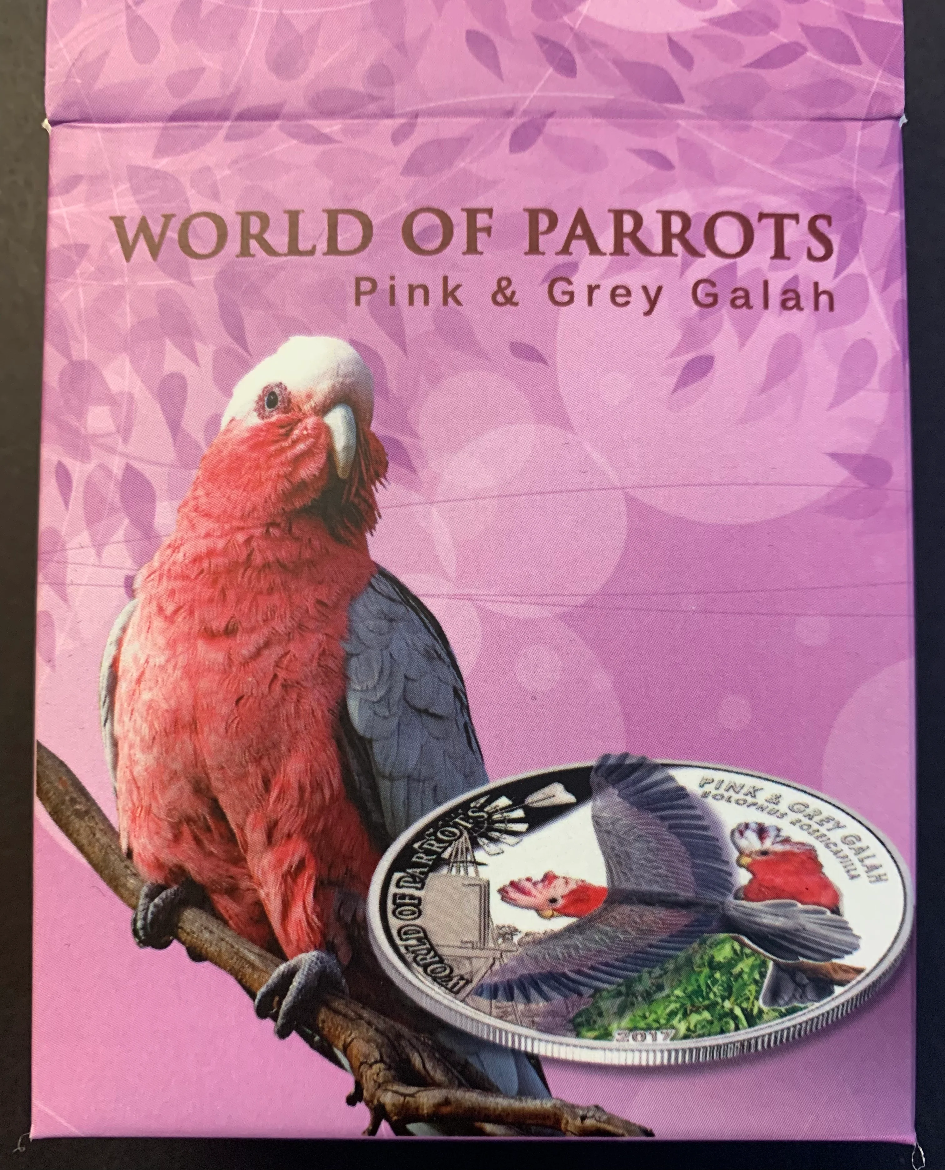 Cook Islands 2017 Perth Mint "World of Parrots"  Coloured  $5  .925 Silver Proof Coin - Image 3