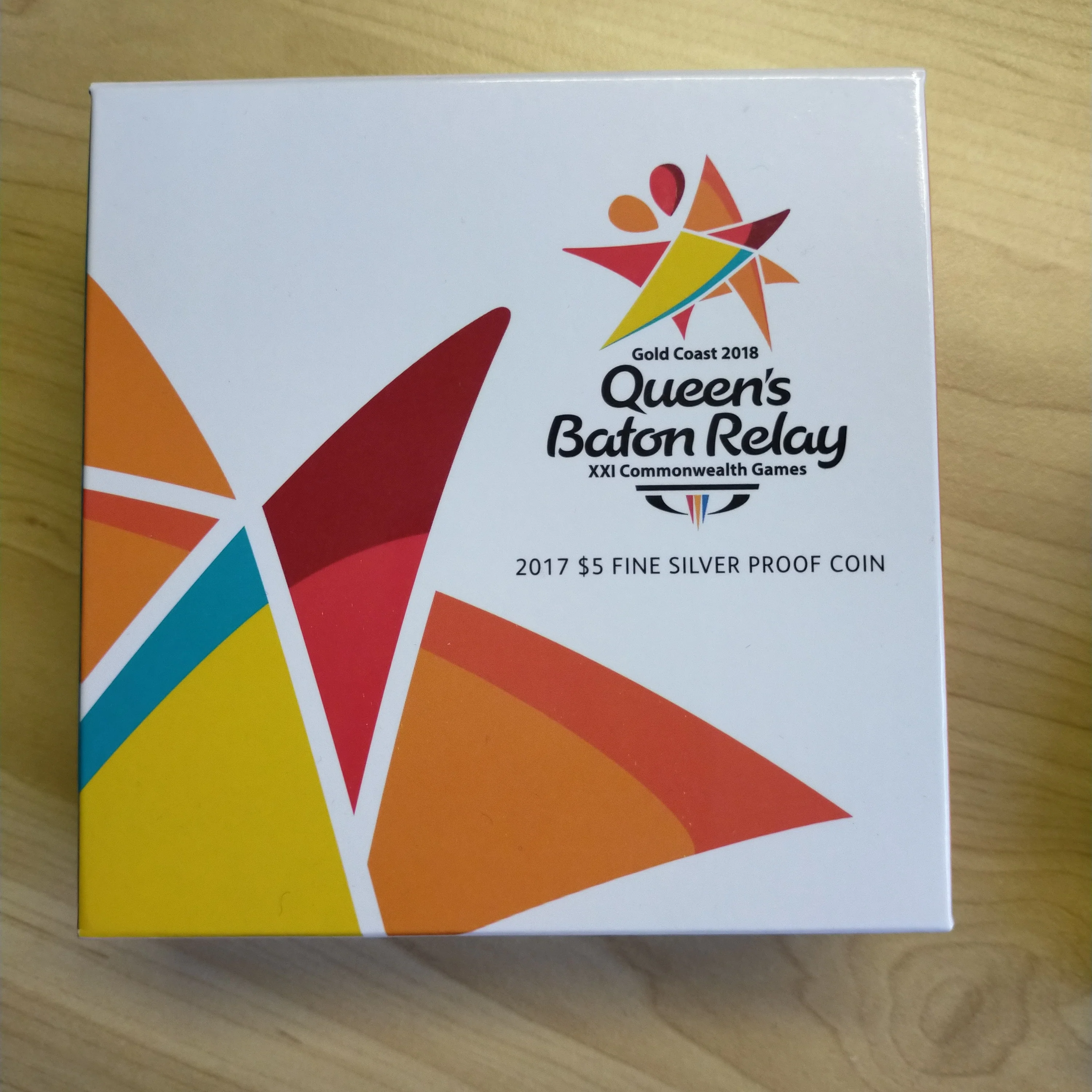 2017 Royal Australian Mint $5 Commonwealth Games Gold Coast Queen's Baton Relay 1oz .999 Proof Silver Coin - Image 5
