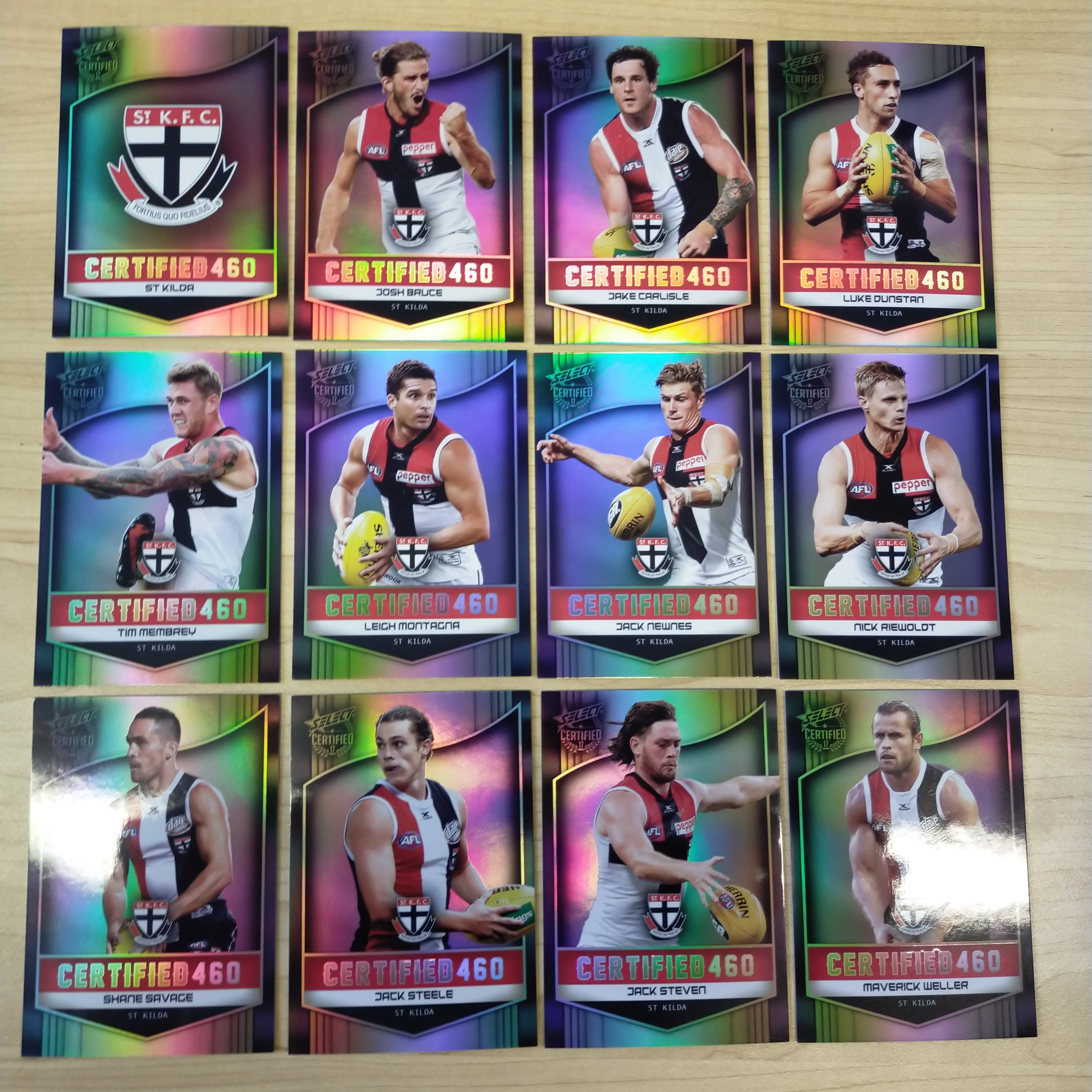 2017 Select Certified 460 St Kilda Team Set of 12 Football Cards - Image 2