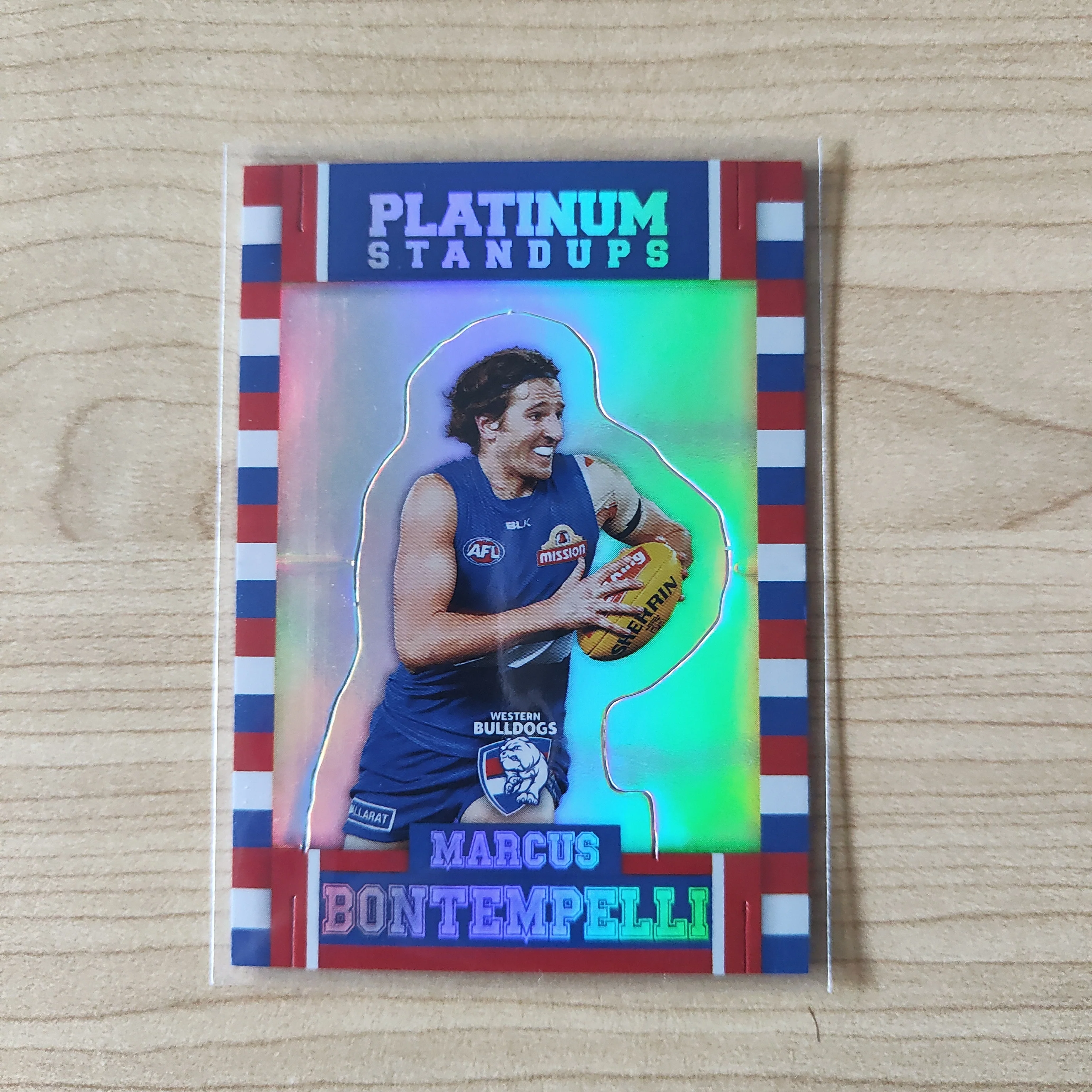 2017 Select Platinum Standups Marcus Bontempelli Western Bulldogs LOW NUMBER No.004/375