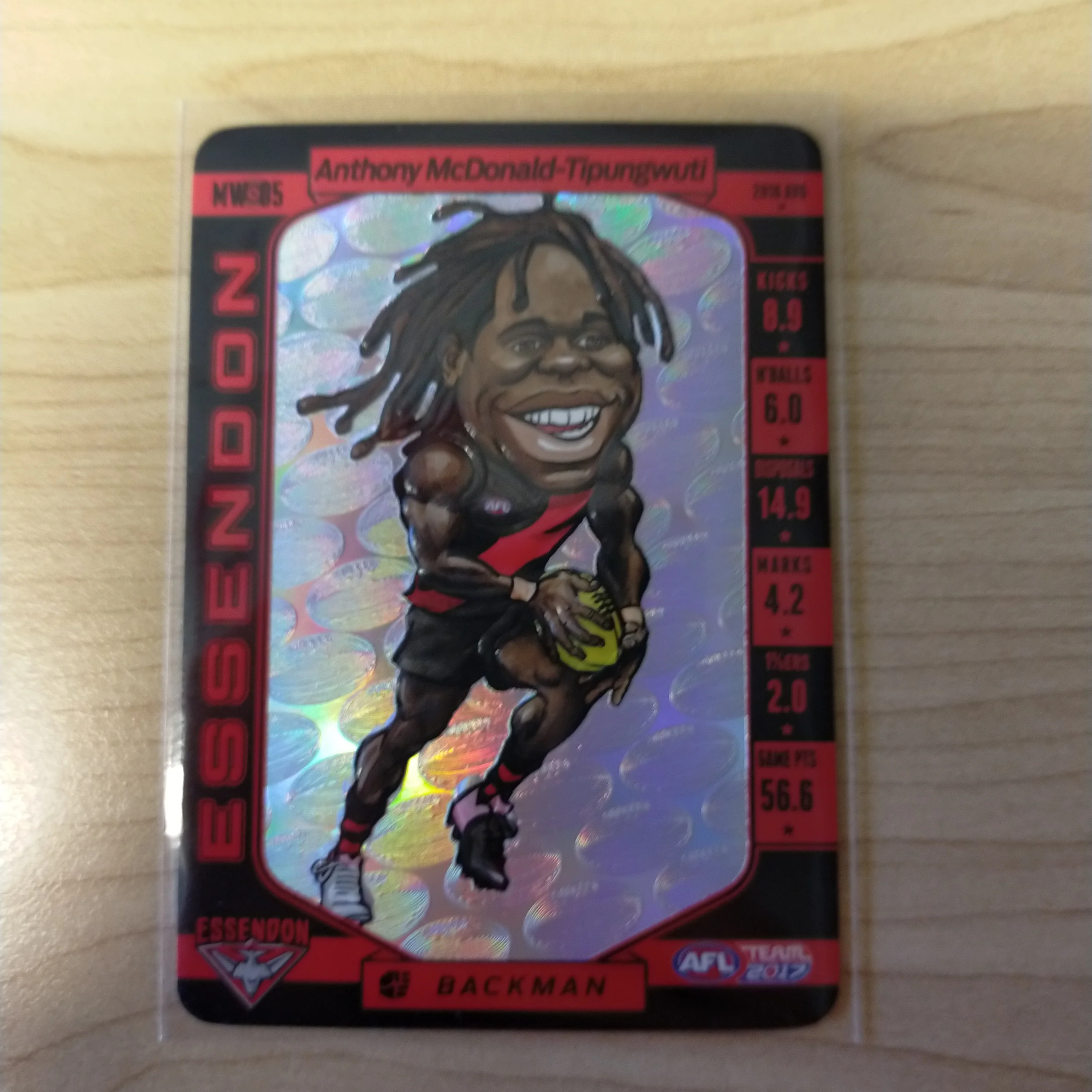 2017 Teamcoach Magic Wildcard Anthony McDonald-Tipungwuti Essendon MW-05