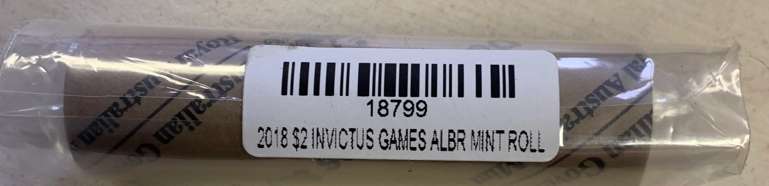 Australia 2018 Royal Australian Mint $2 Invictus Games RAM Roll - Image 3