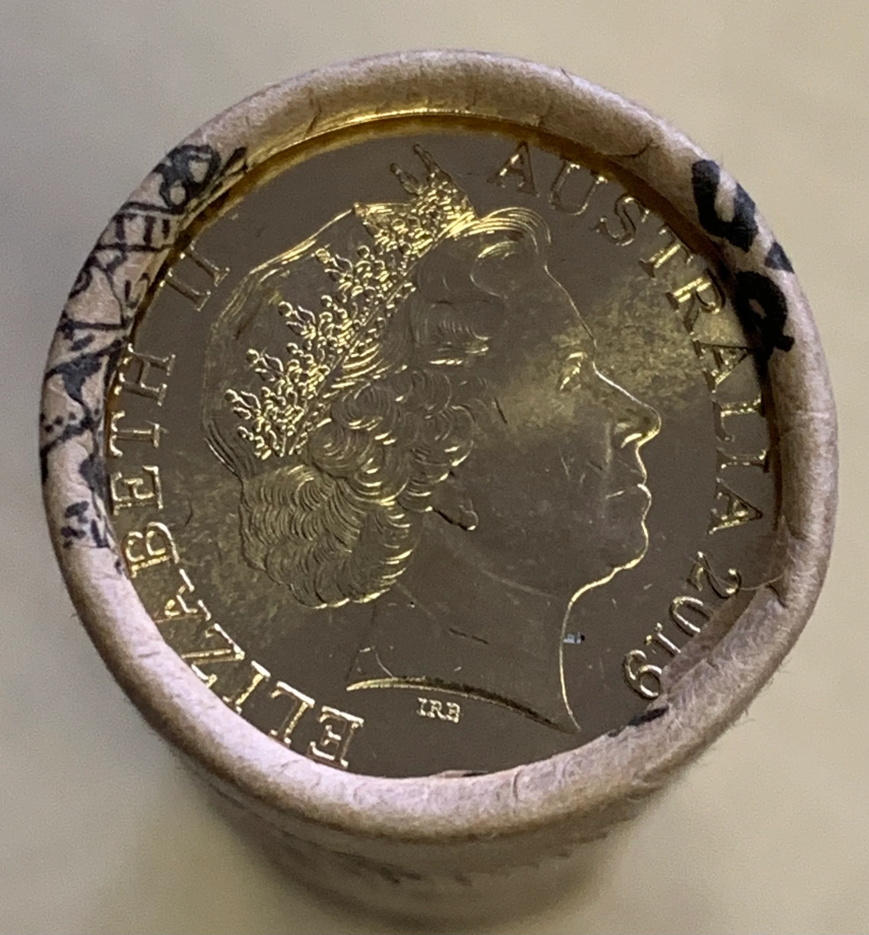 Australia 2019 Royal Australian Mint $2 Coloured Repatriation coin in RAM Roll - Image 2