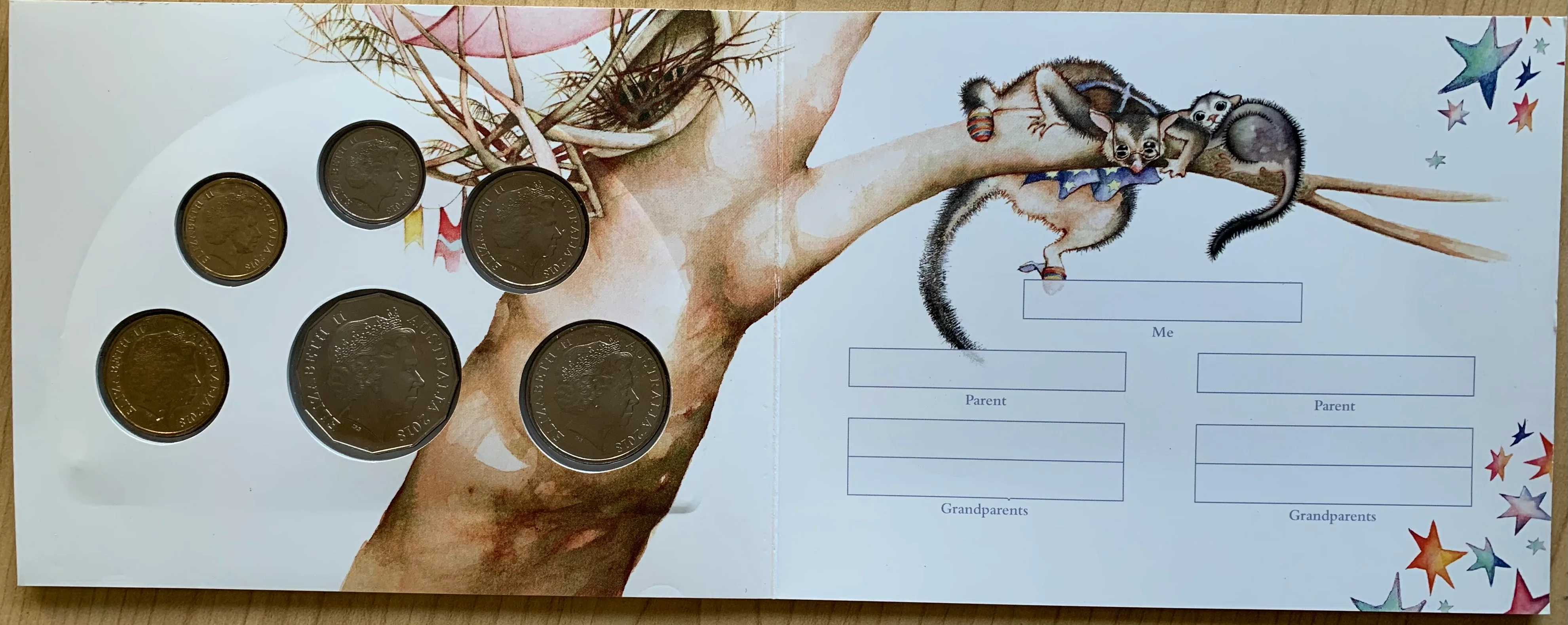 2018 Australia RAM Baby Coin Uncirculated Set - Image 3