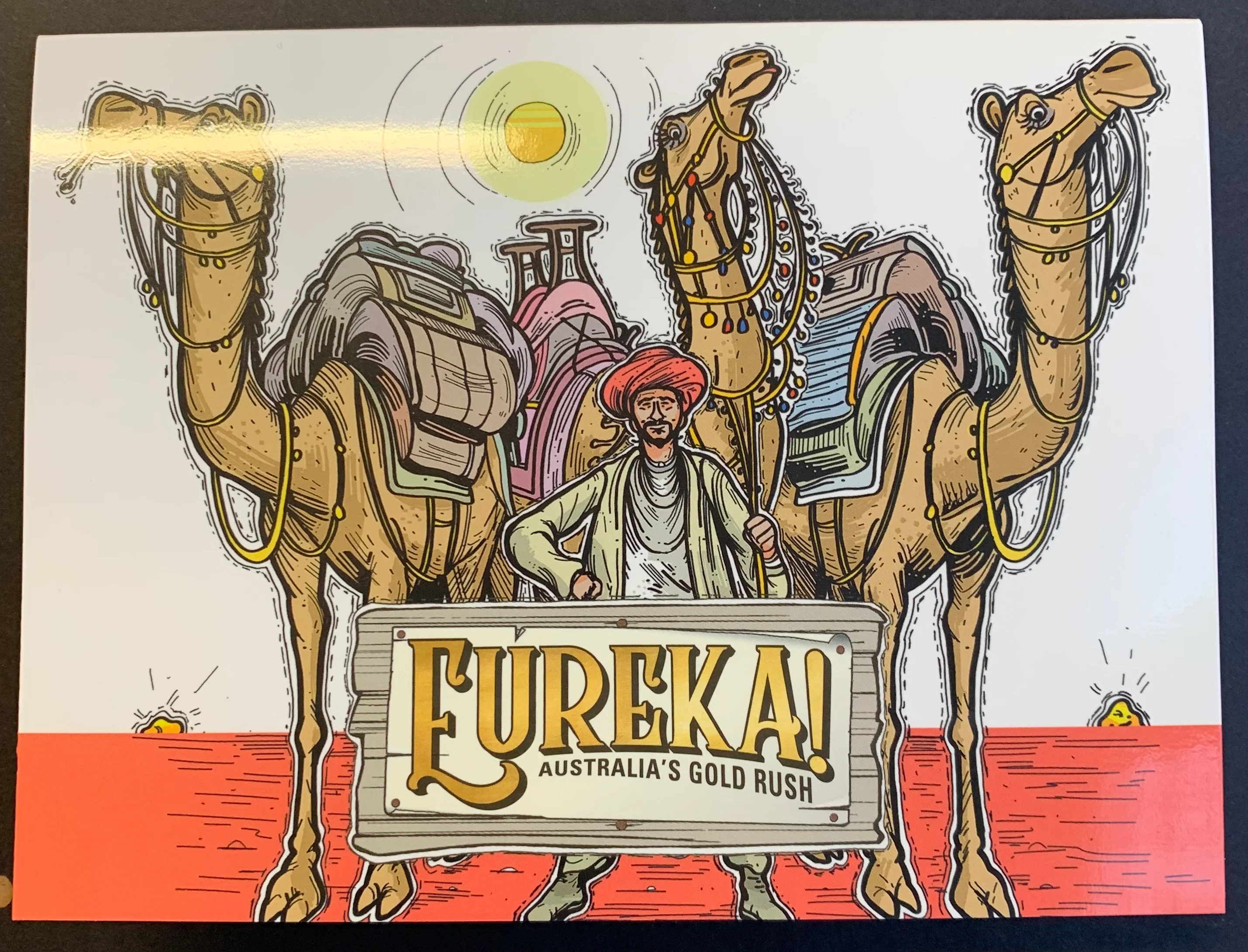 2018 EUREKA DOLLAR Four $1 Coin Uncirculated Privy Mark Set