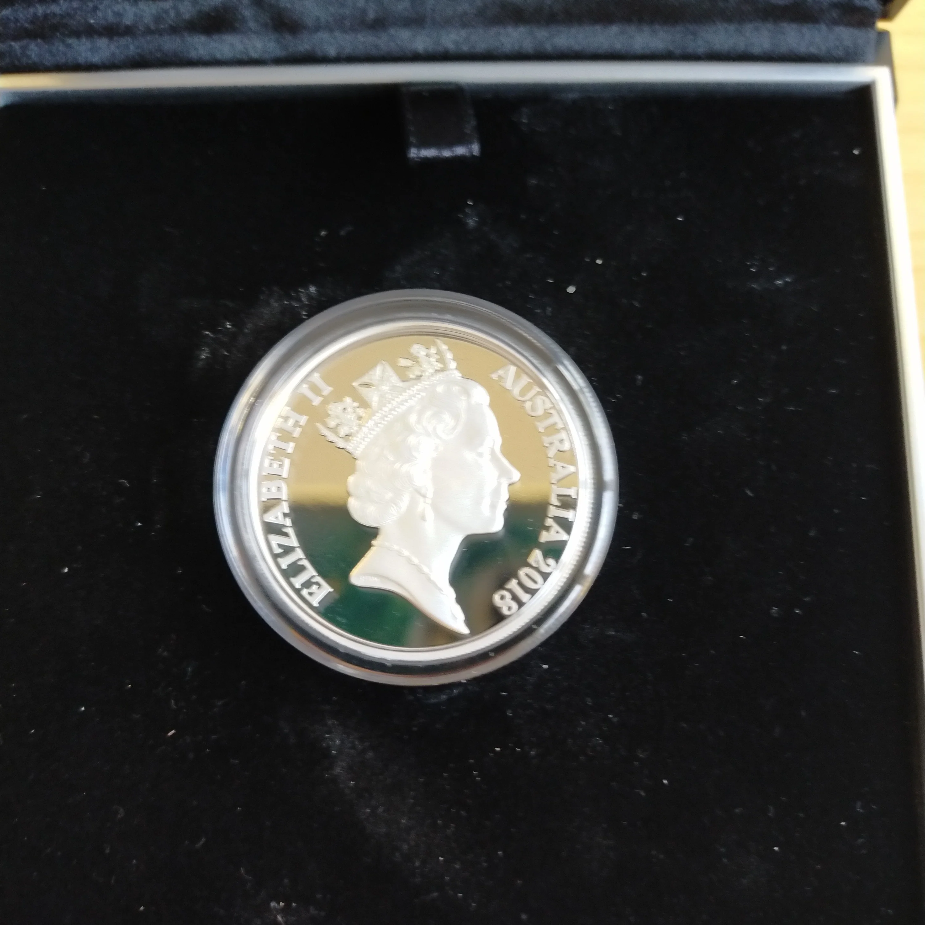 2018 Royal Australian Mint 2c Decimal Designs In Perspective High Relief 1oz .999 Silver Proof Coin - Image 3