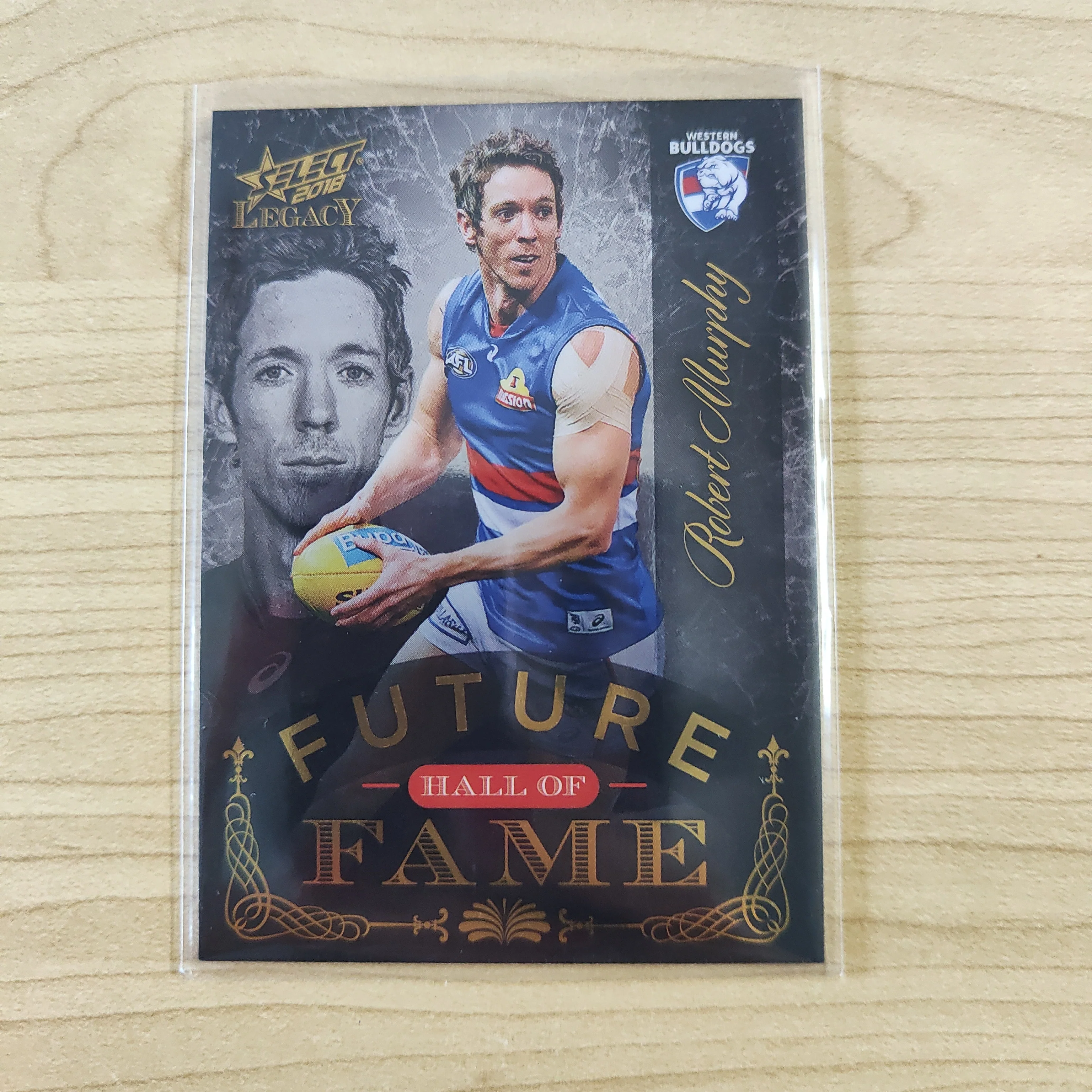 2018 Select Legacy Future Hall of Fame Robert Murphy Western Bulldogs LOW NUMBER No.08/50