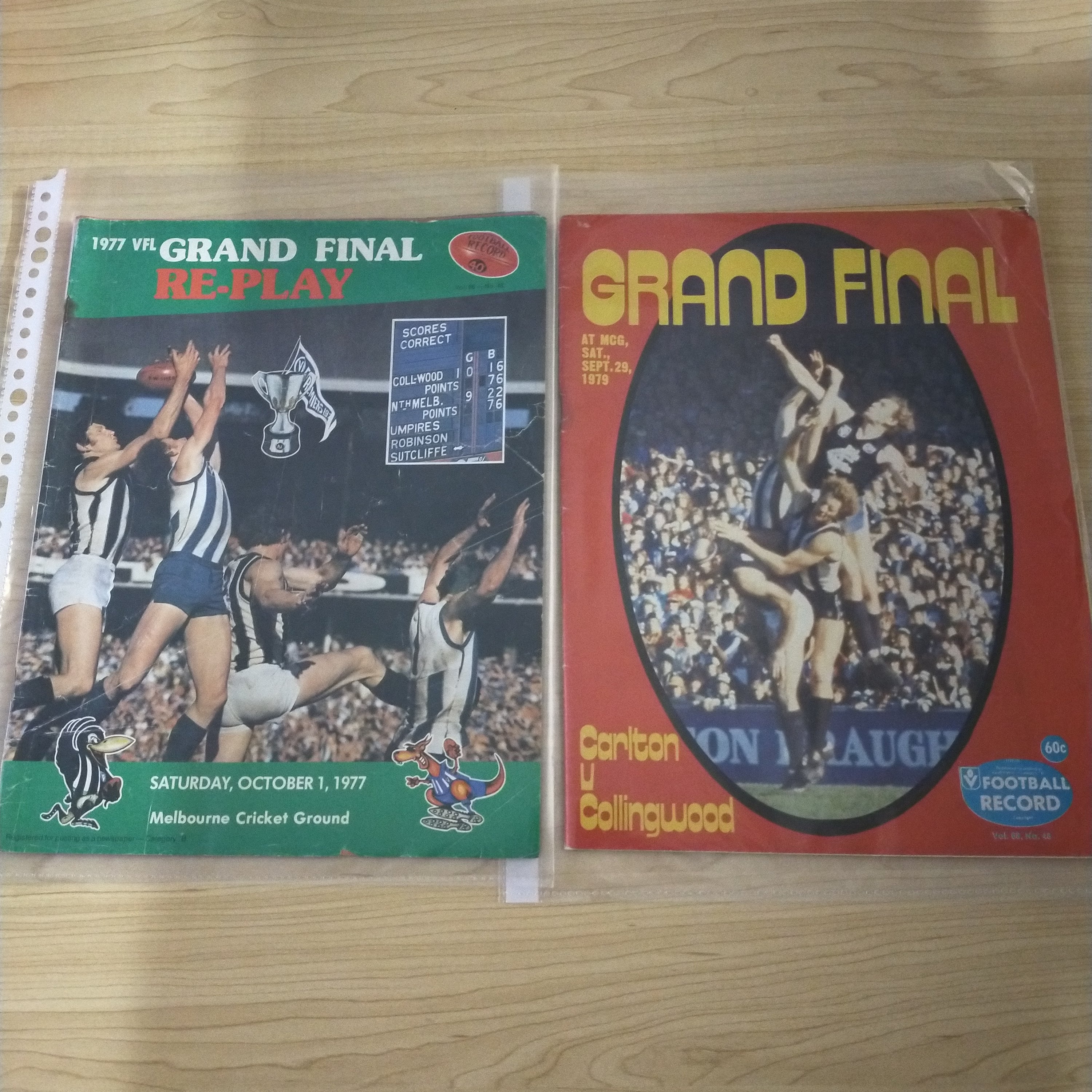 Large Lot of 60+ Football Records Mostly 2019 Richmond In Their Premiership Year Including Finals and Grand Finals - Image 2