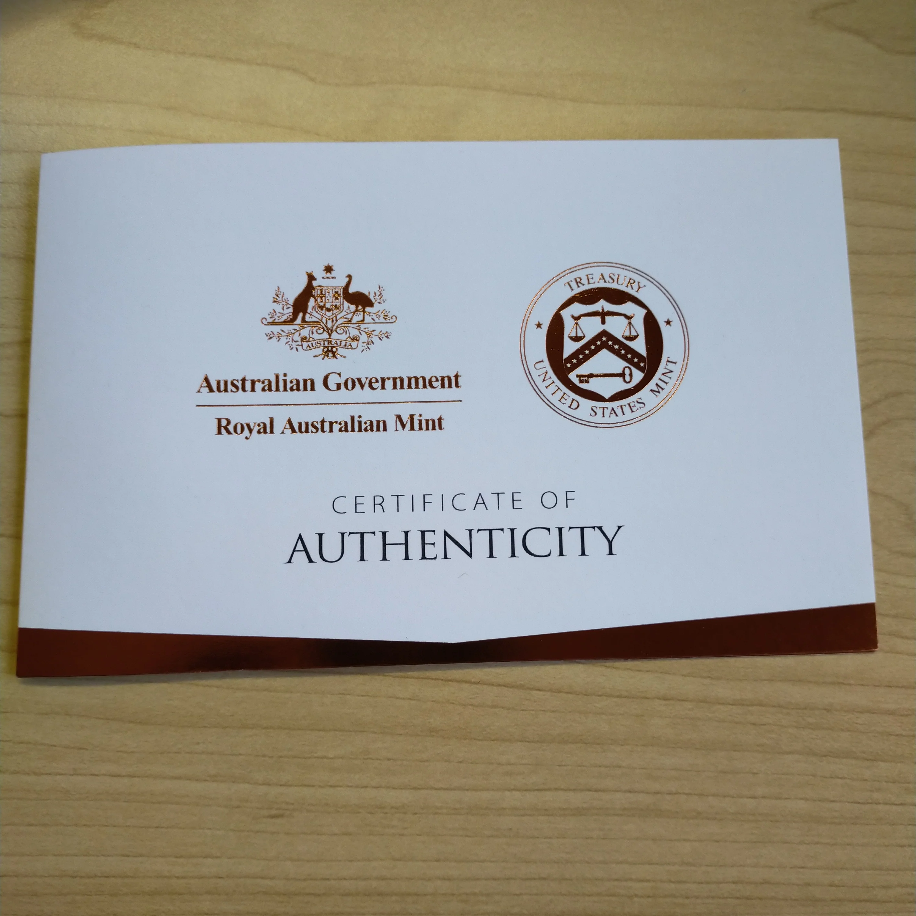 Australia United States of America 2019 Royal Australian Mint United States Mint $5 50th Anniversary Apollo 11 Moon Landing Two Coin Set 1oz .999 Silver Proof Coin US Half Dollar Proof Coin - Image 5